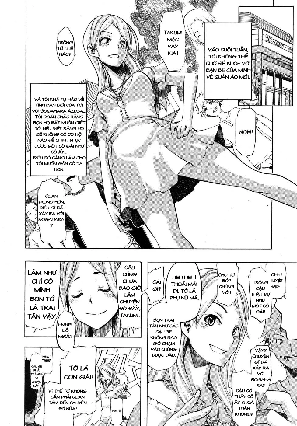 HentaiVN.net - Ảnh 14 - TSF Monogatari - Chap 1