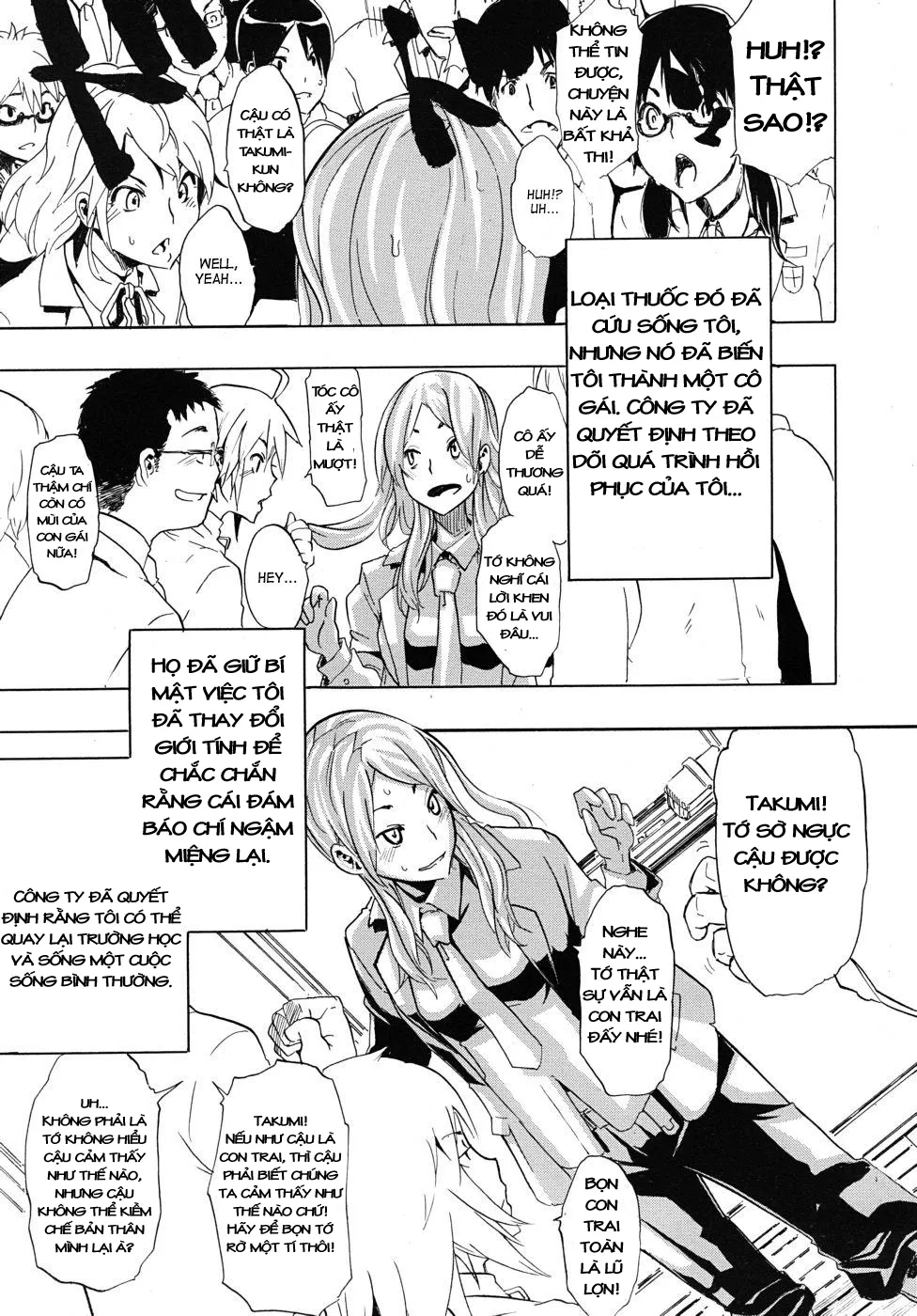 HentaiVN.net - Ảnh 7 - TSF Monogatari - Chap 1