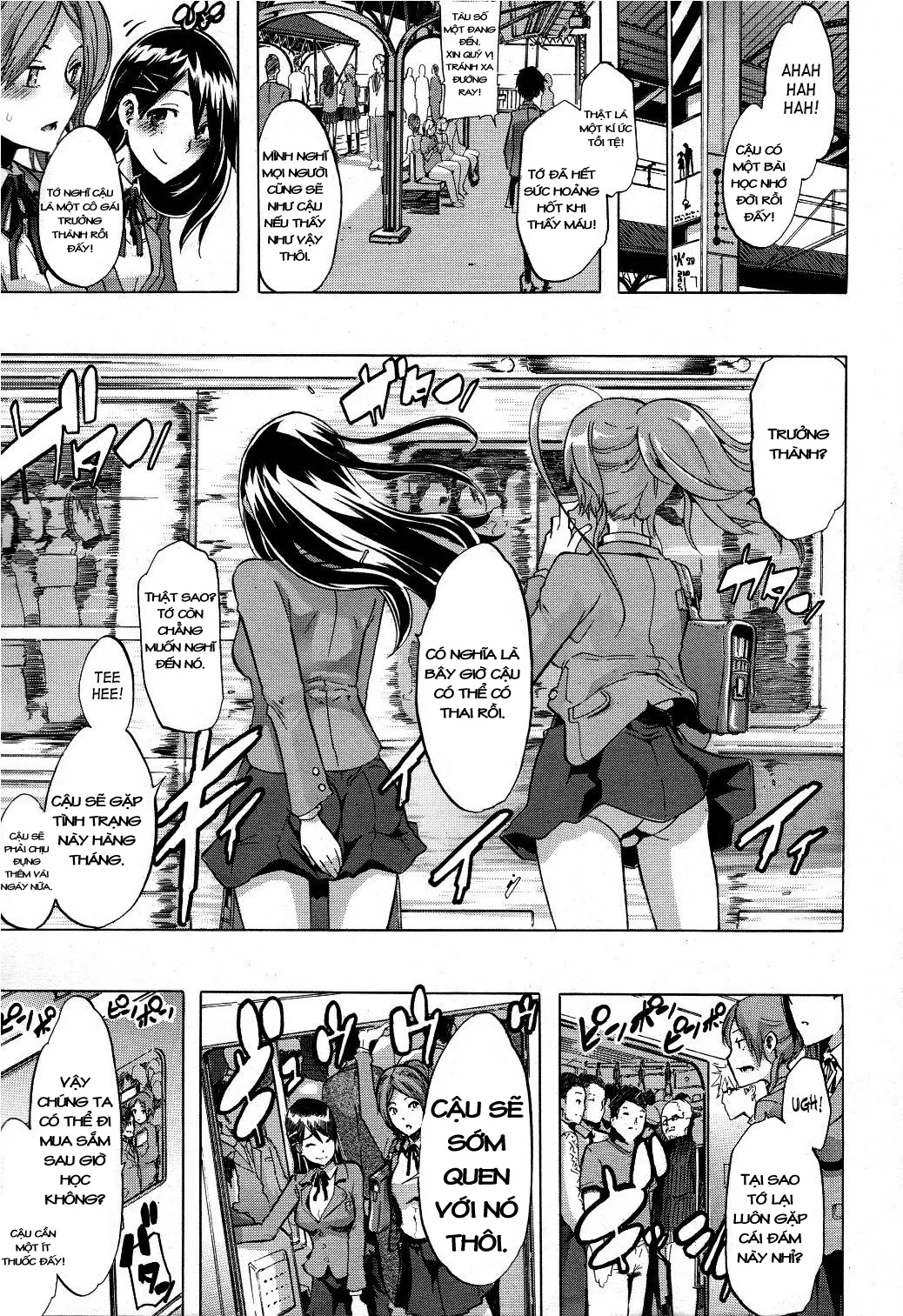 HentaiVN.net - Ảnh 3 - TSF Monogatari - Chap 3
