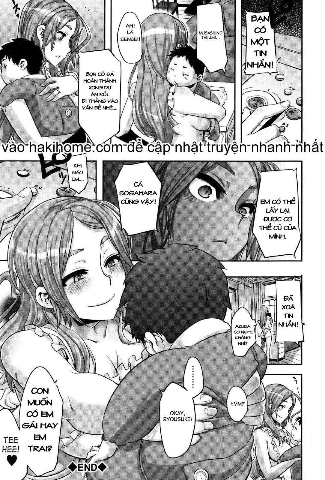 HentaiVN.net - Ảnh 50 - TSF Monogatari - Chap 6 [Hết]
