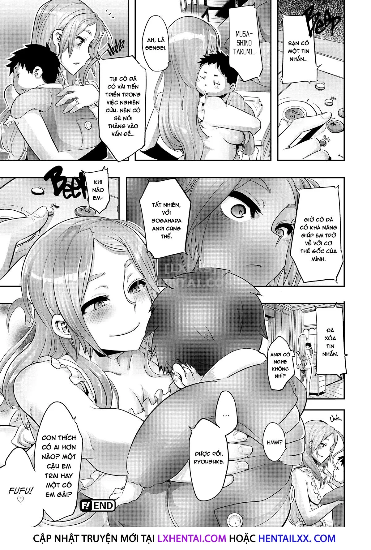 HentaiVN.net - Ảnh 11 - TSF Monogatari - Chap 7 - Extra
