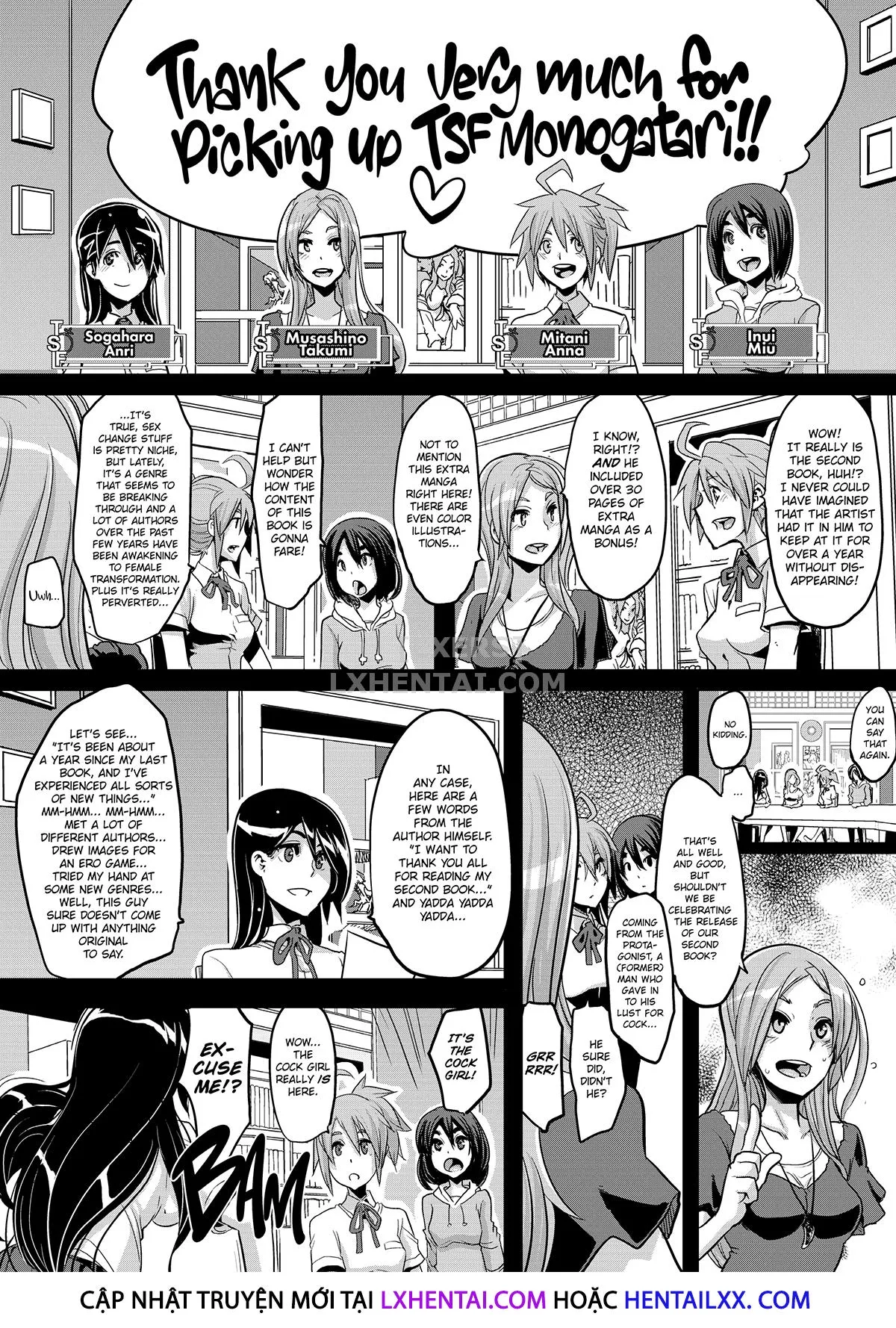 HentaiVN.net - Ảnh 12 - TSF Monogatari - Chap 7 - Extra