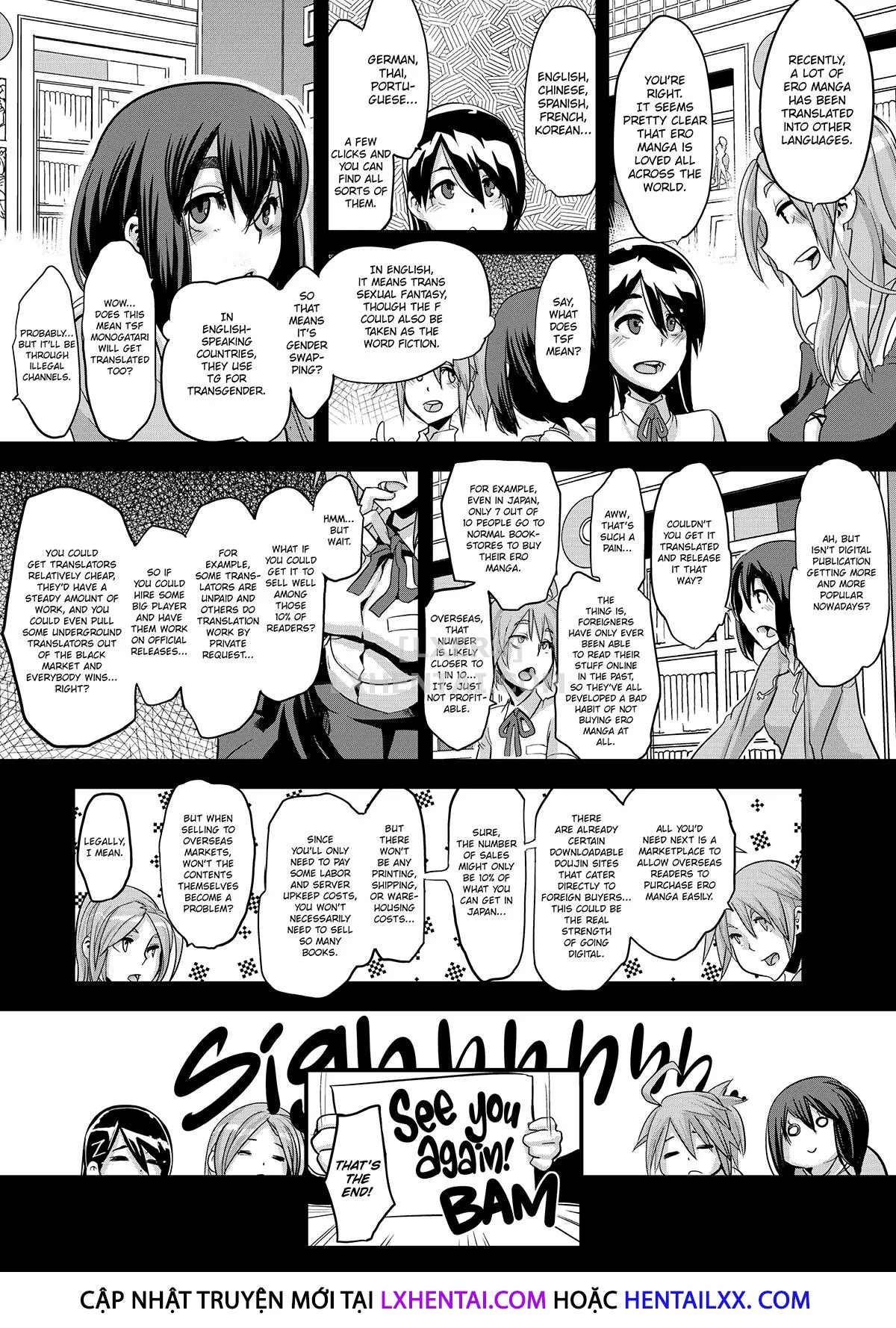 HentaiVN.net - Ảnh 13 - TSF Monogatari - Chap 7 - Extra