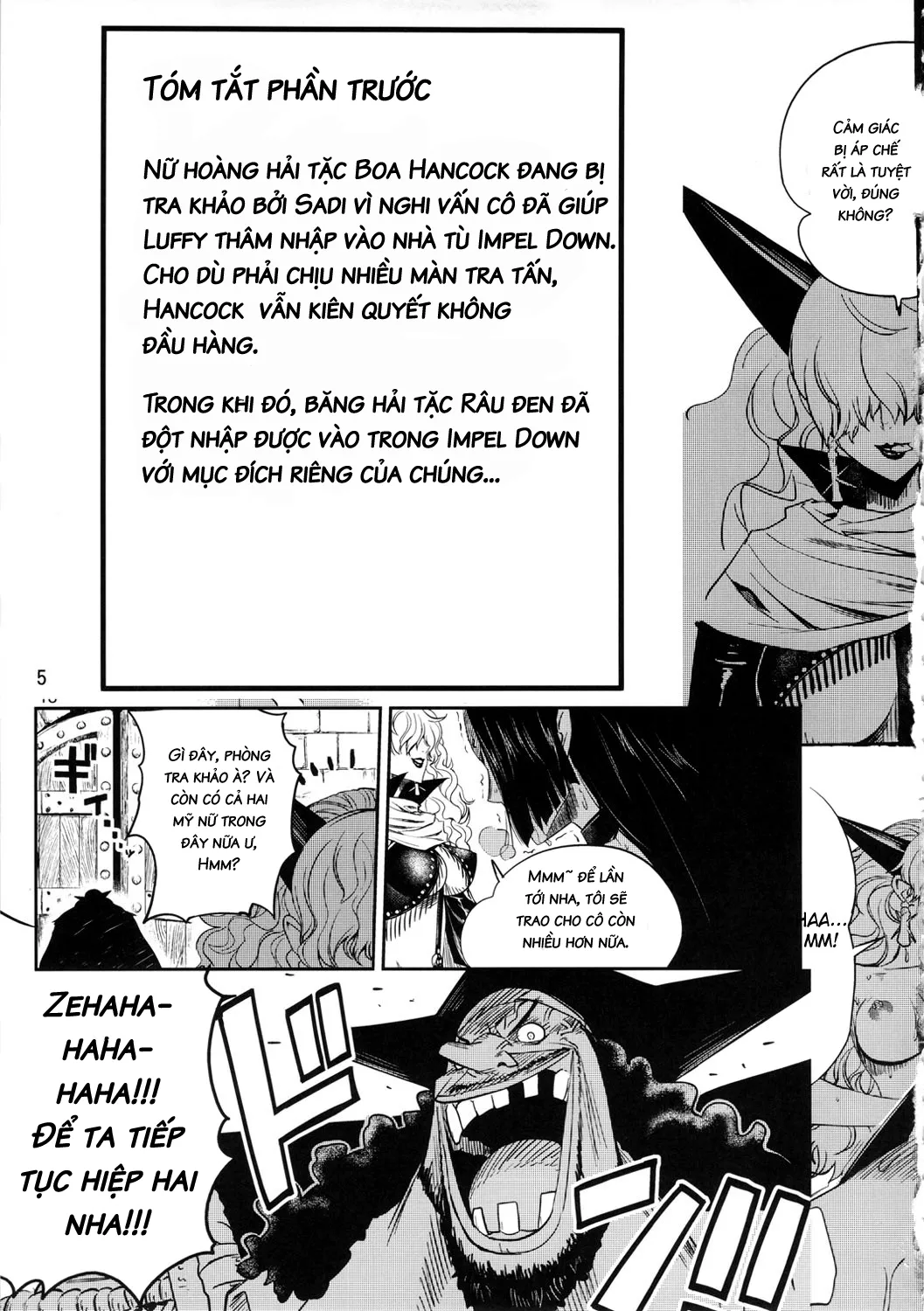 HentaiVN.net - Ảnh 4 - Zoku Onnagoroshi Hebi no Jigoku (One Piece) - Oneshot