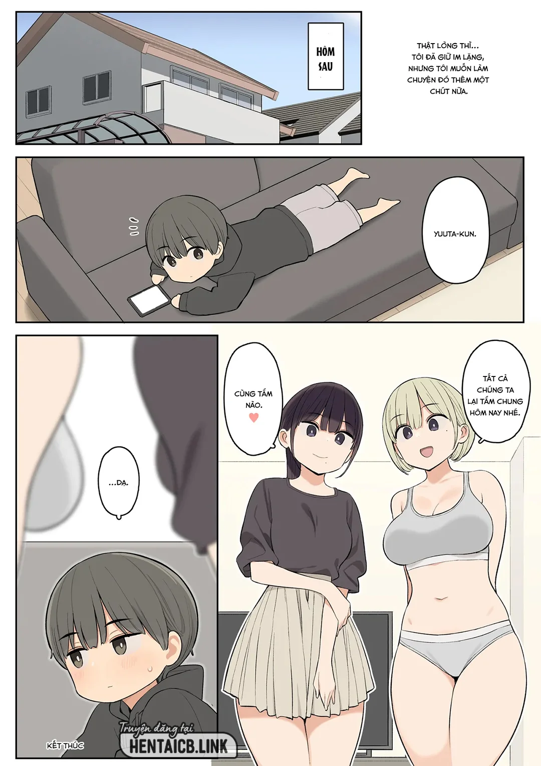 HentaiVN.net - Ảnh 31 - Hai cô chị kế rất thân với tôi - Oneshot