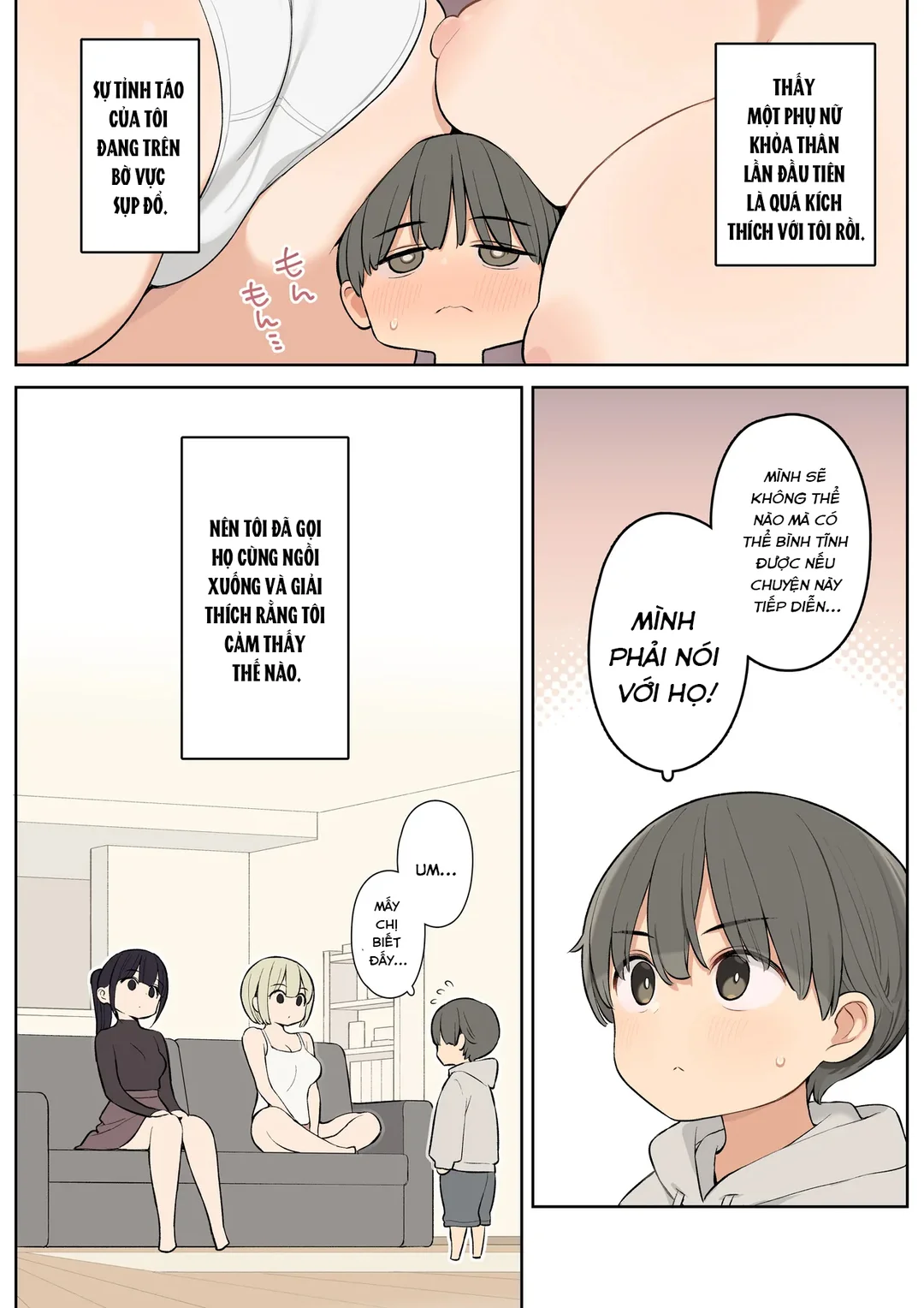 HentaiVN.net - Ảnh 5 - Hai cô chị kế rất thân với tôi - Oneshot