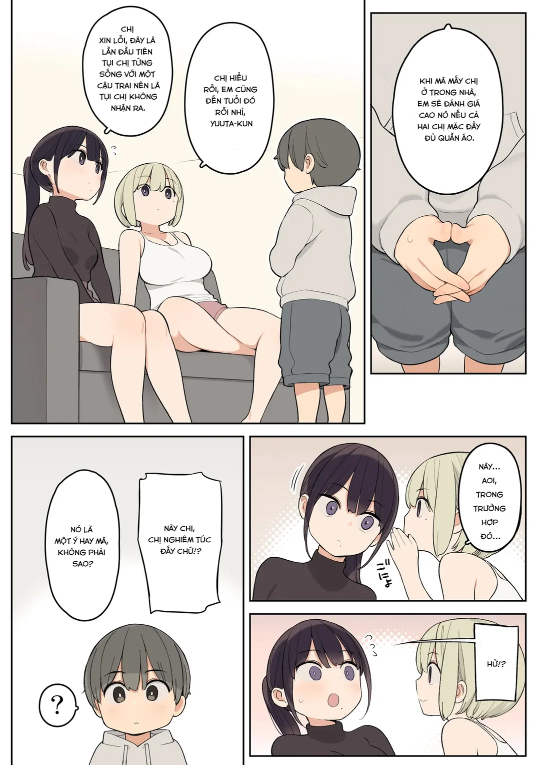 HentaiVN.net - Ảnh 6 - Hai cô chị kế rất thân với tôi - Oneshot