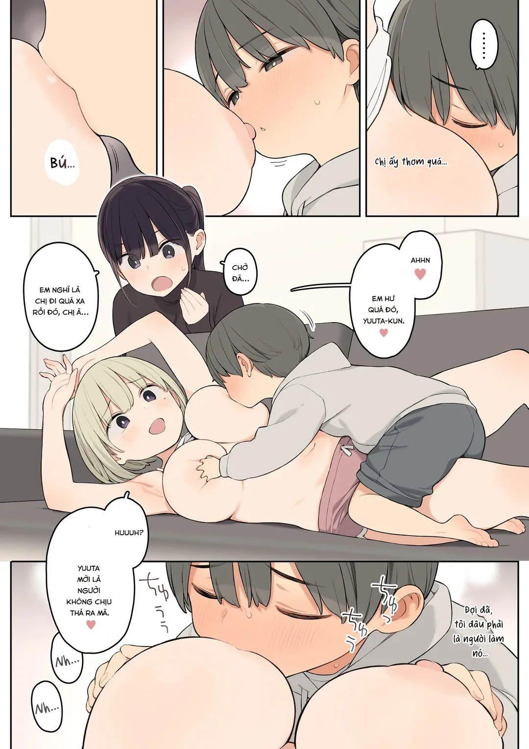HentaiVN.net - Ảnh 9 - Hai cô chị kế rất thân với tôi - Oneshot