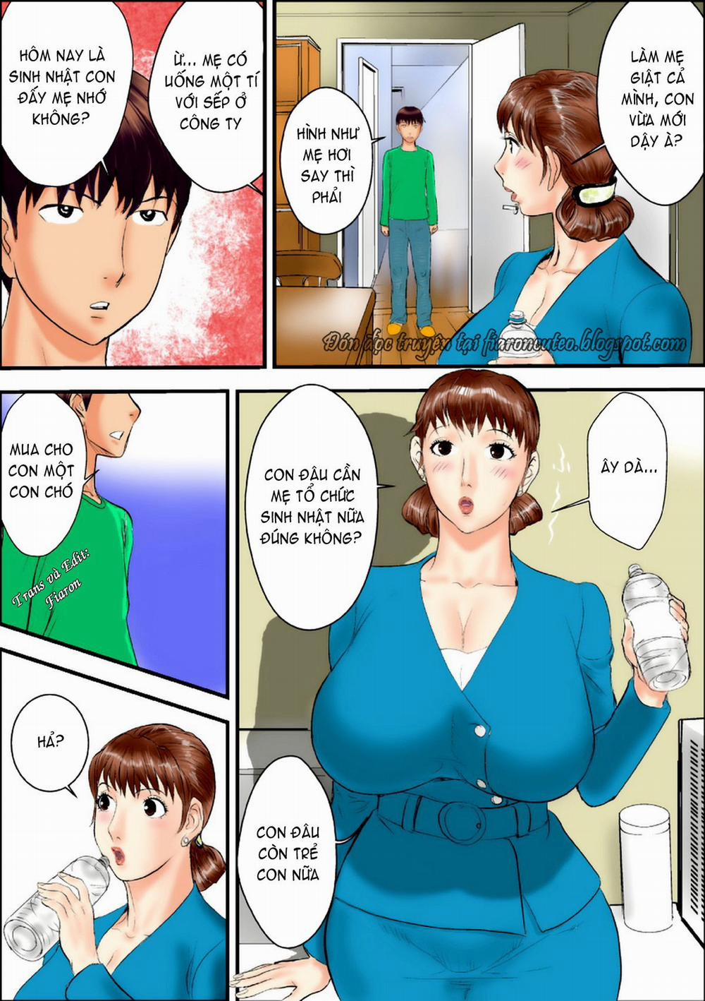 HentaiVN.net - Ảnh 3 - Kaasan Wa Boku No Mesuinu Da [Mẹ là con chó cái của tôi] - Oneshot
