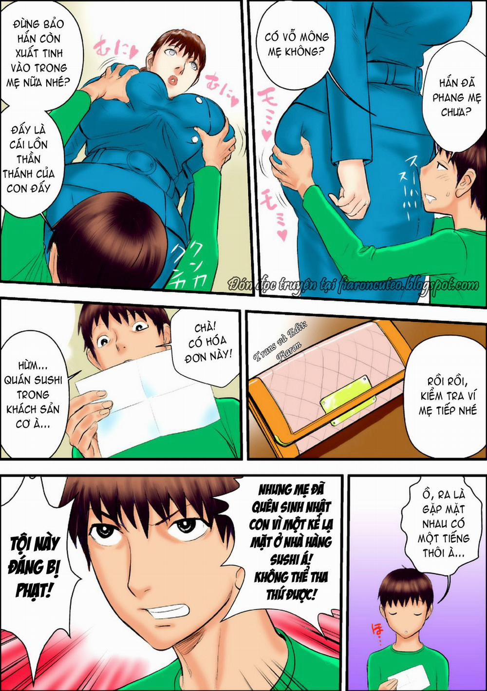 HentaiVN.net - Ảnh 6 - Kaasan Wa Boku No Mesuinu Da [Mẹ là con chó cái của tôi] - Oneshot