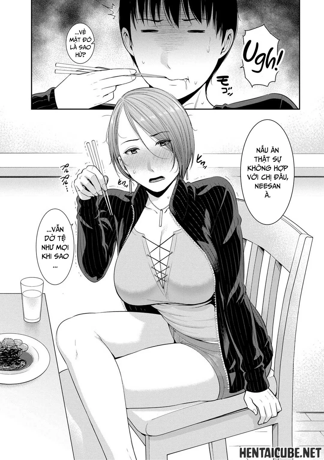 HentaiVN.net - Ảnh 3 - Ba người mẹ cuồng dâm [My Three Horny Moms; Boku dake no inbo-tachi] - Chap 2
