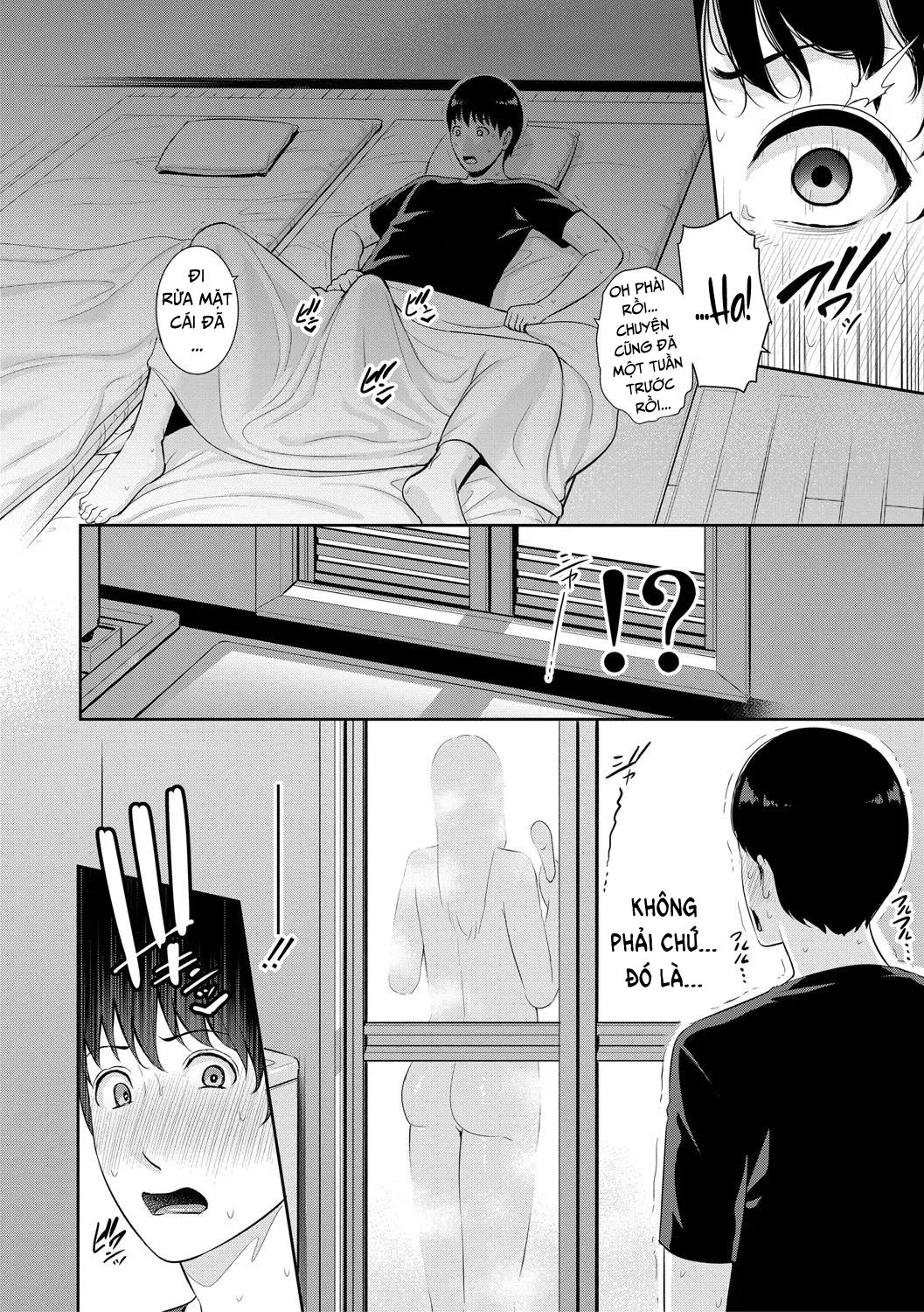 HentaiVN.net - Ảnh 7 - Ba người mẹ cuồng dâm [My Three Horny Moms; Boku dake no inbo-tachi] - Chap 5