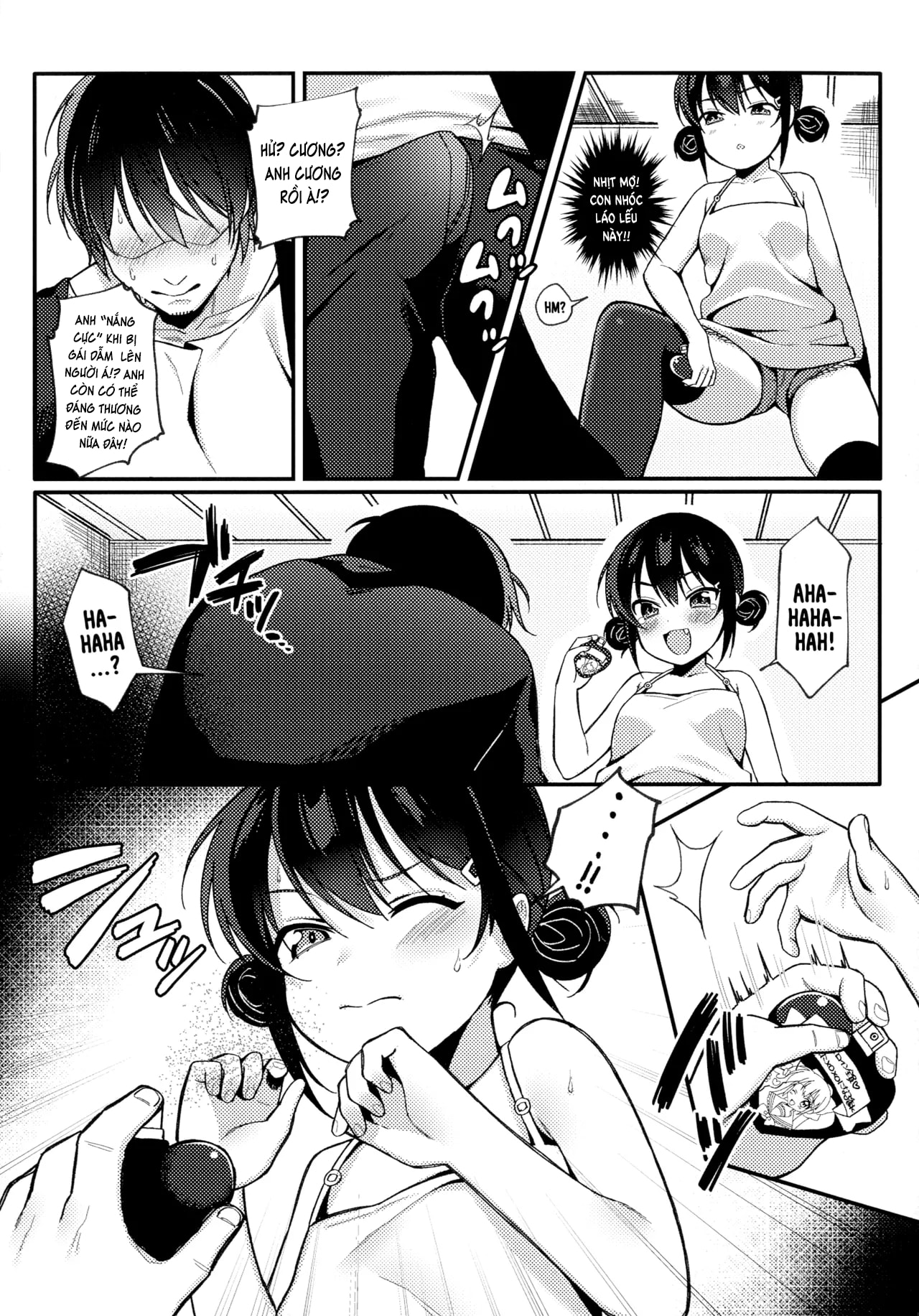 HentaiVN.net - Ảnh 6 - Tắm chung với con nhóc bố láo bị thôi miên - Oneshot