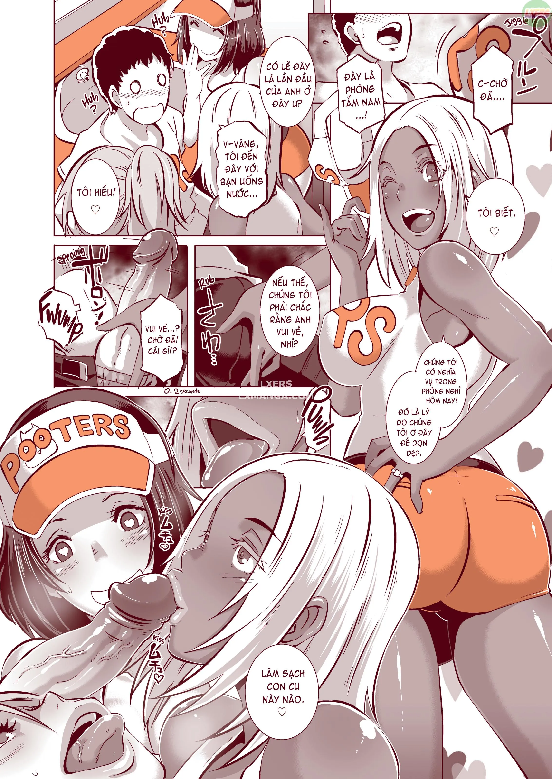 HentaiVN.net - Ảnh 3 - Delightfully Fuckable and Unrefined!! [Butcha-U Box: The Complete POOTERS Collection] - Chap 02 - Happy Hour