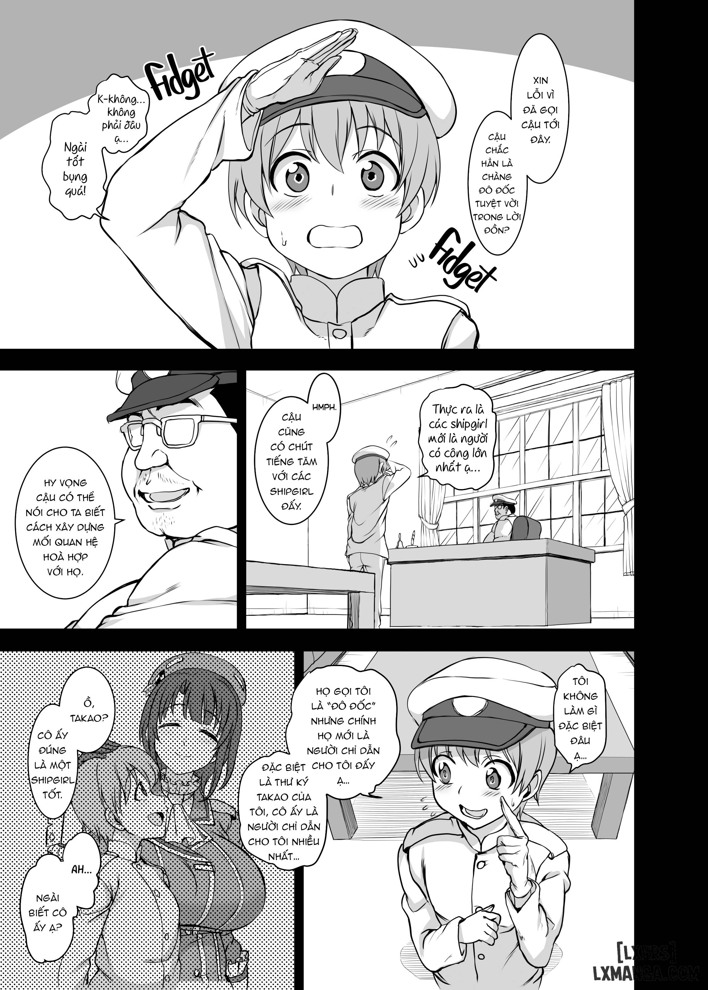 HentaiVN.net - Ảnh 4 - My Beloved Shipgirl 2 - Oneshot