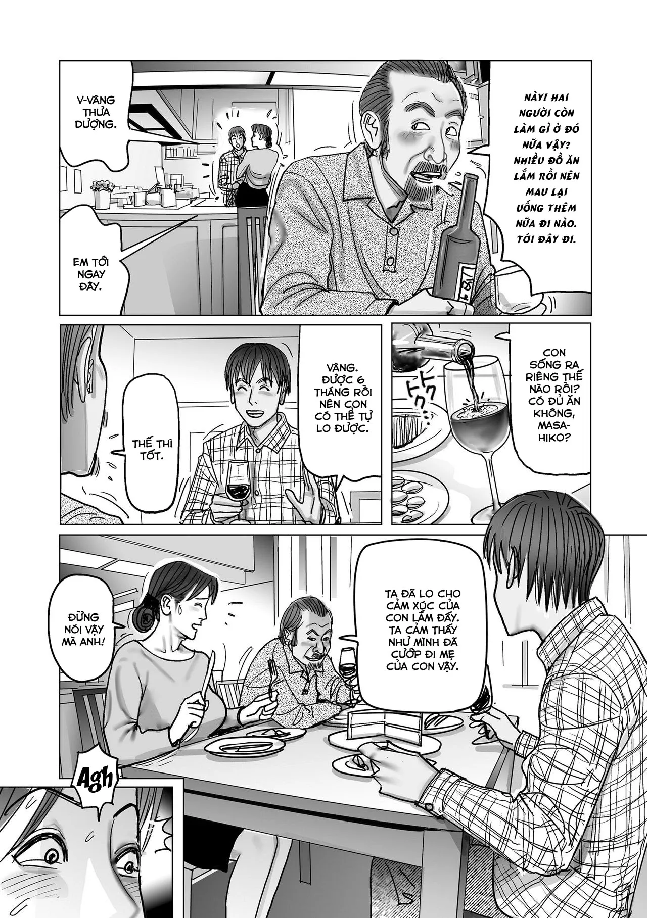HentaiVN.net - Ảnh 12 - Tuyển tập bí kíp lái máy bay [Netorare Jukubo no Tsuyameki ; 寝取られ熟母のつやめき] - Chương 1