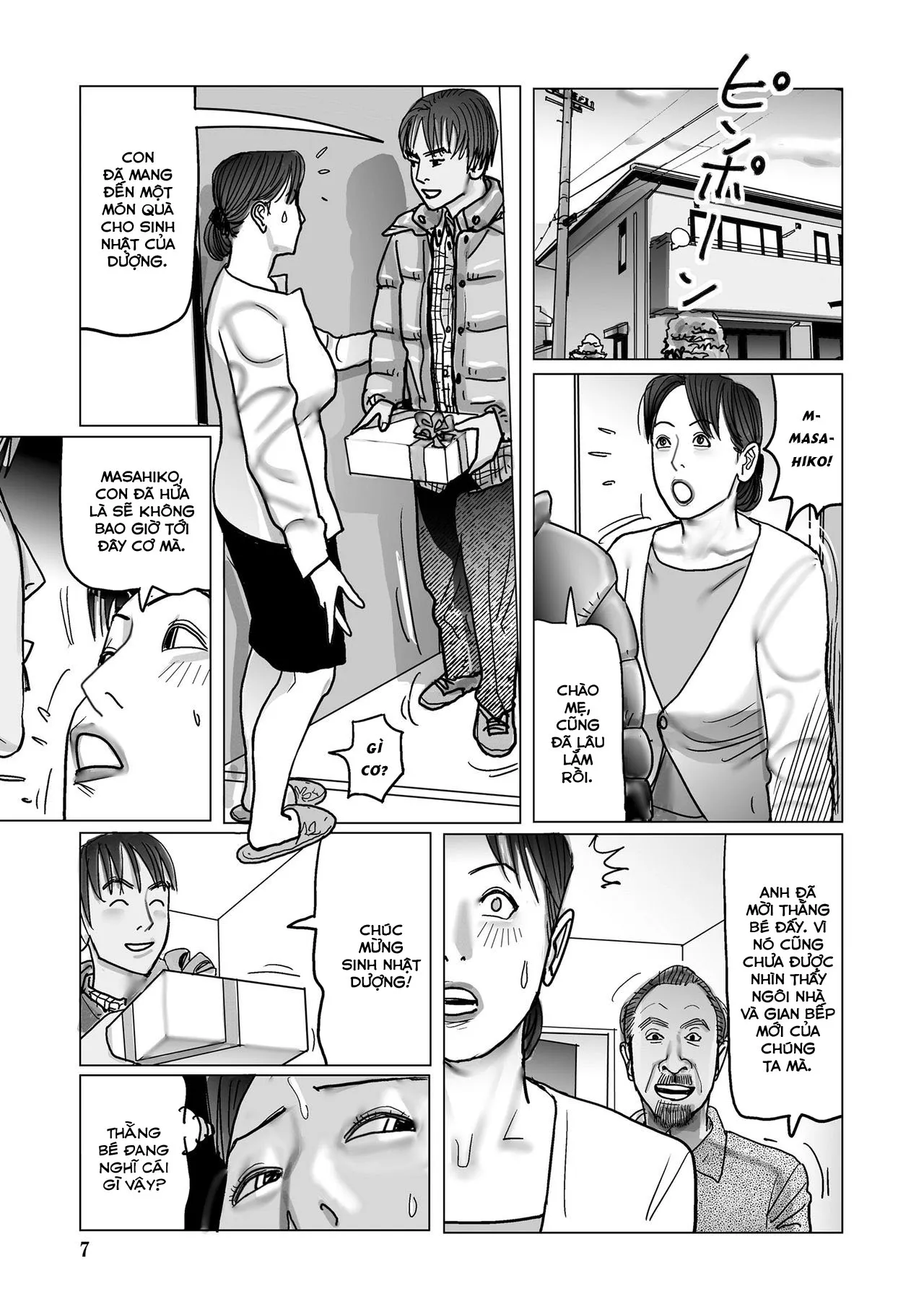 HentaiVN.net - Ảnh 9 - Tuyển tập bí kíp lái máy bay [Netorare Jukubo no Tsuyameki ; 寝取られ熟母のつやめき] - Chương 1