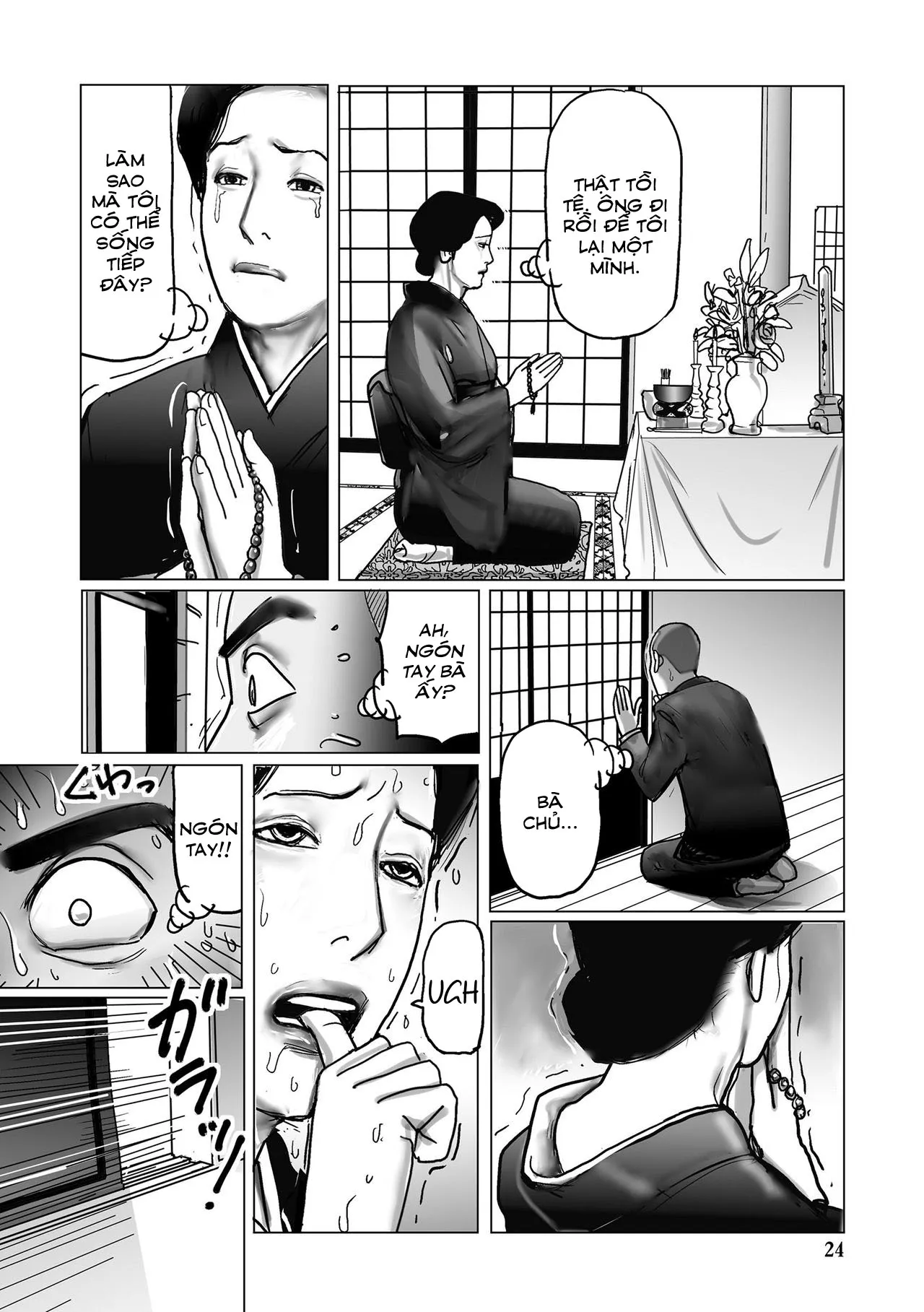 HentaiVN.net - Ảnh 5 - Tuyển tập bí kíp lái máy bay [Netorare Jukubo no Tsuyameki ; 寝取られ熟母のつやめき] - Chương 2