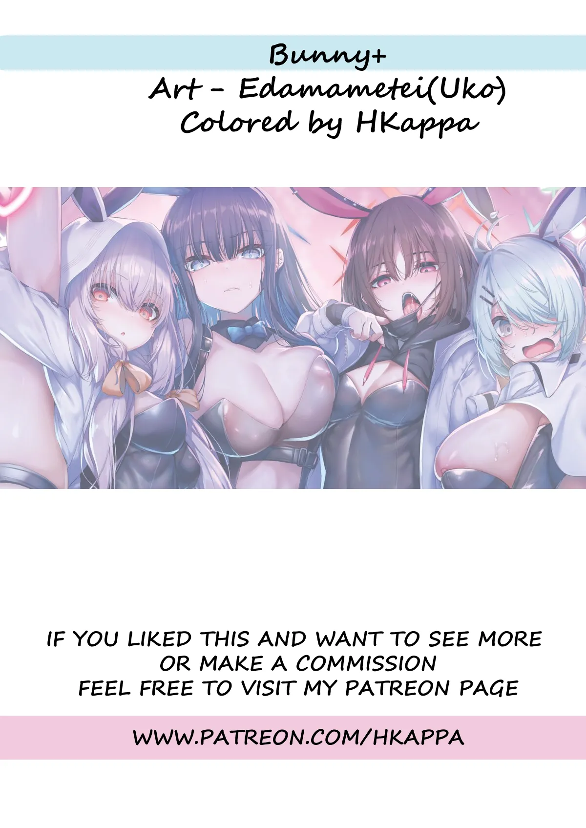 HentaiVN.net - Ảnh 45 - (C102) [Edamametei (Uko)] Bunny+ (Blue Archive) [English] {Doujins.com} [Colorized] - Ông giáo bị bầy thỏ hiếp tập thể