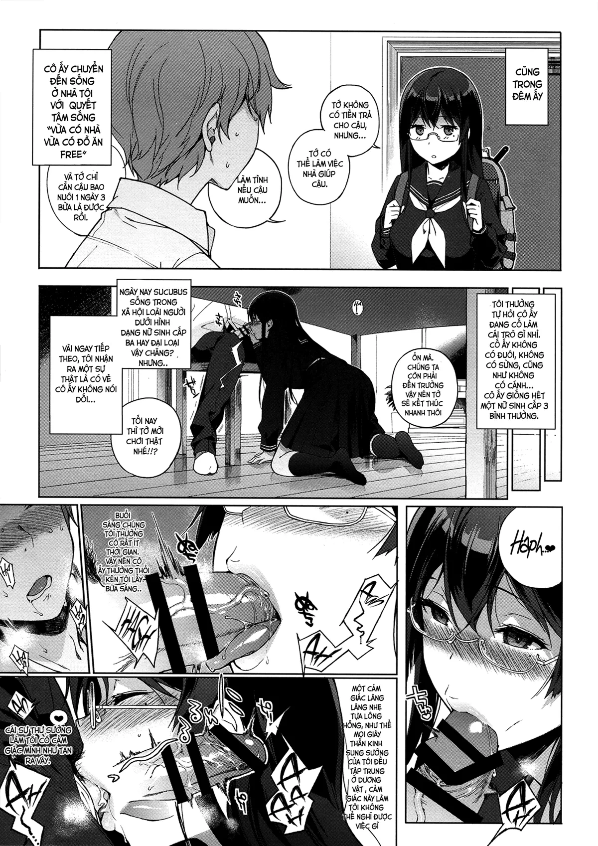 HentaiVN.net - Ảnh 7 - Living with Succubus [Succubus Stayed Life] - Chương 1