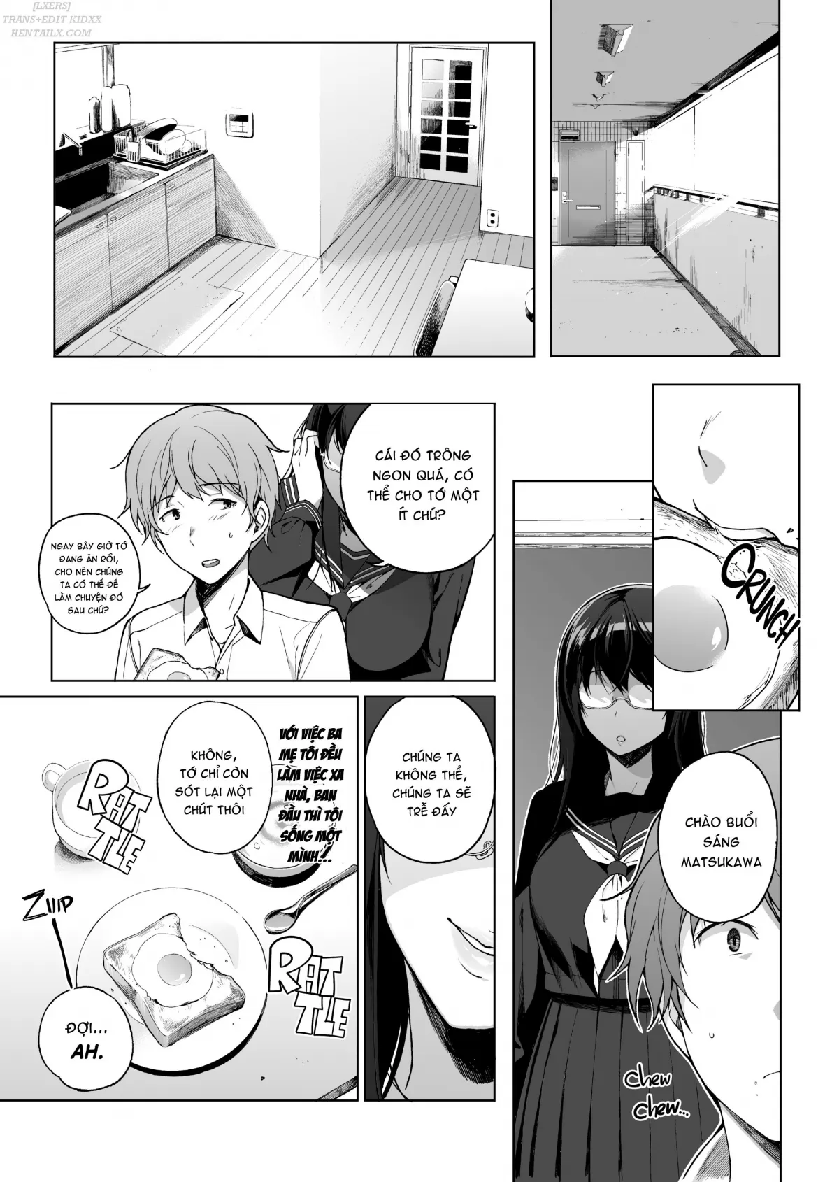 HentaiVN.net - Ảnh 4 - Living with Succubus [Succubus Stayed Life] - Chap 1