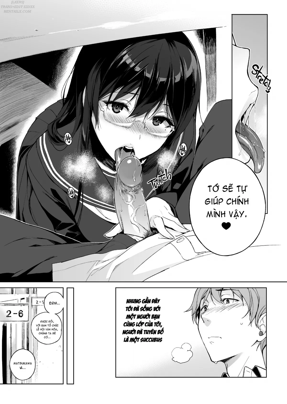 HentaiVN.net - Ảnh 5 - Living with Succubus [Succubus Stayed Life] - Chap 1