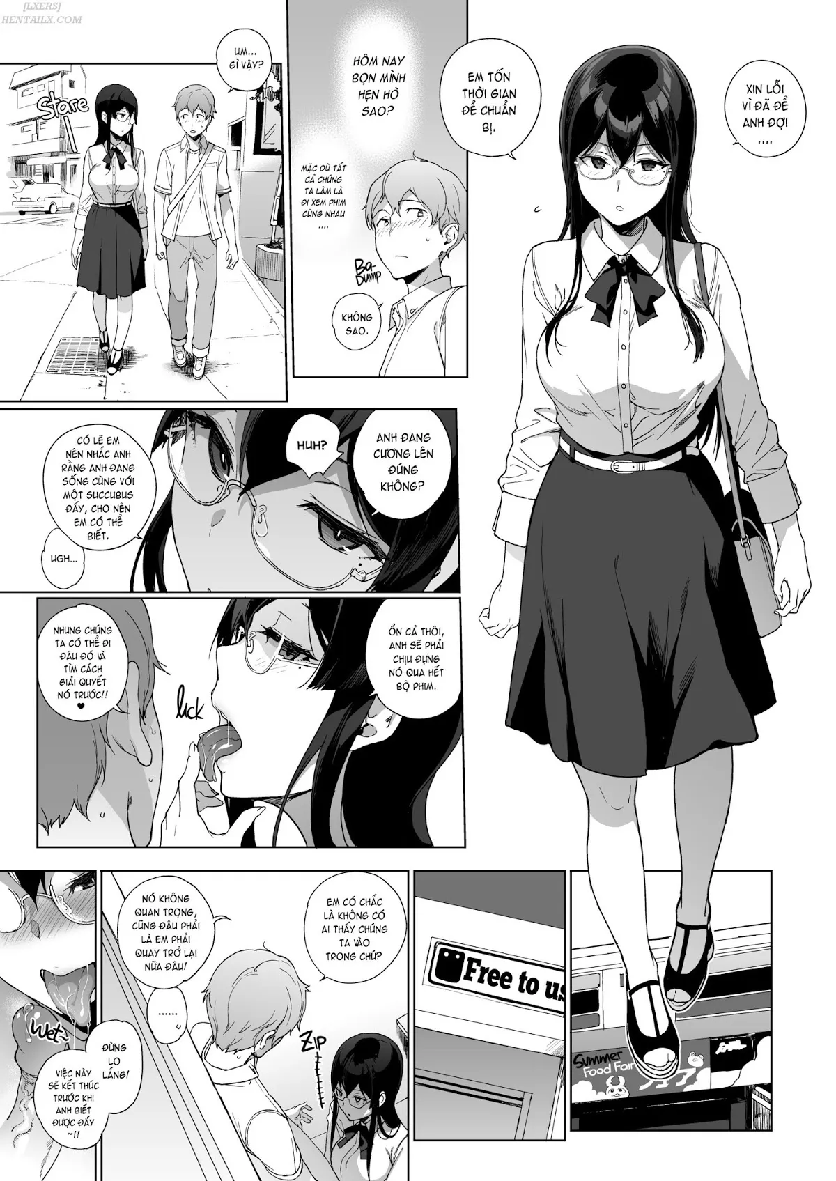 HentaiVN.net - Ảnh 15 - Living with Succubus [Succubus Stayed Life] - Chap 5