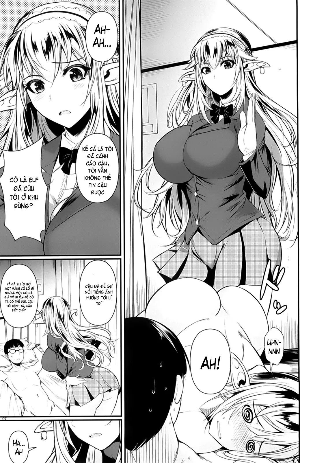 HentaiVN.net - Ảnh 11 - High Elf × High School Series - Chap 1