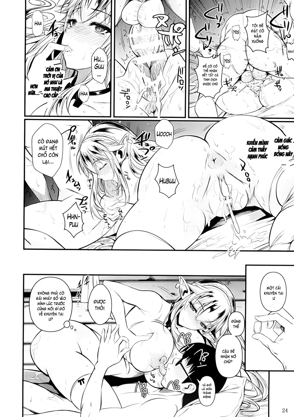 HentaiVN.net - Ảnh 28 - High Elf × High School Series - Chap 1