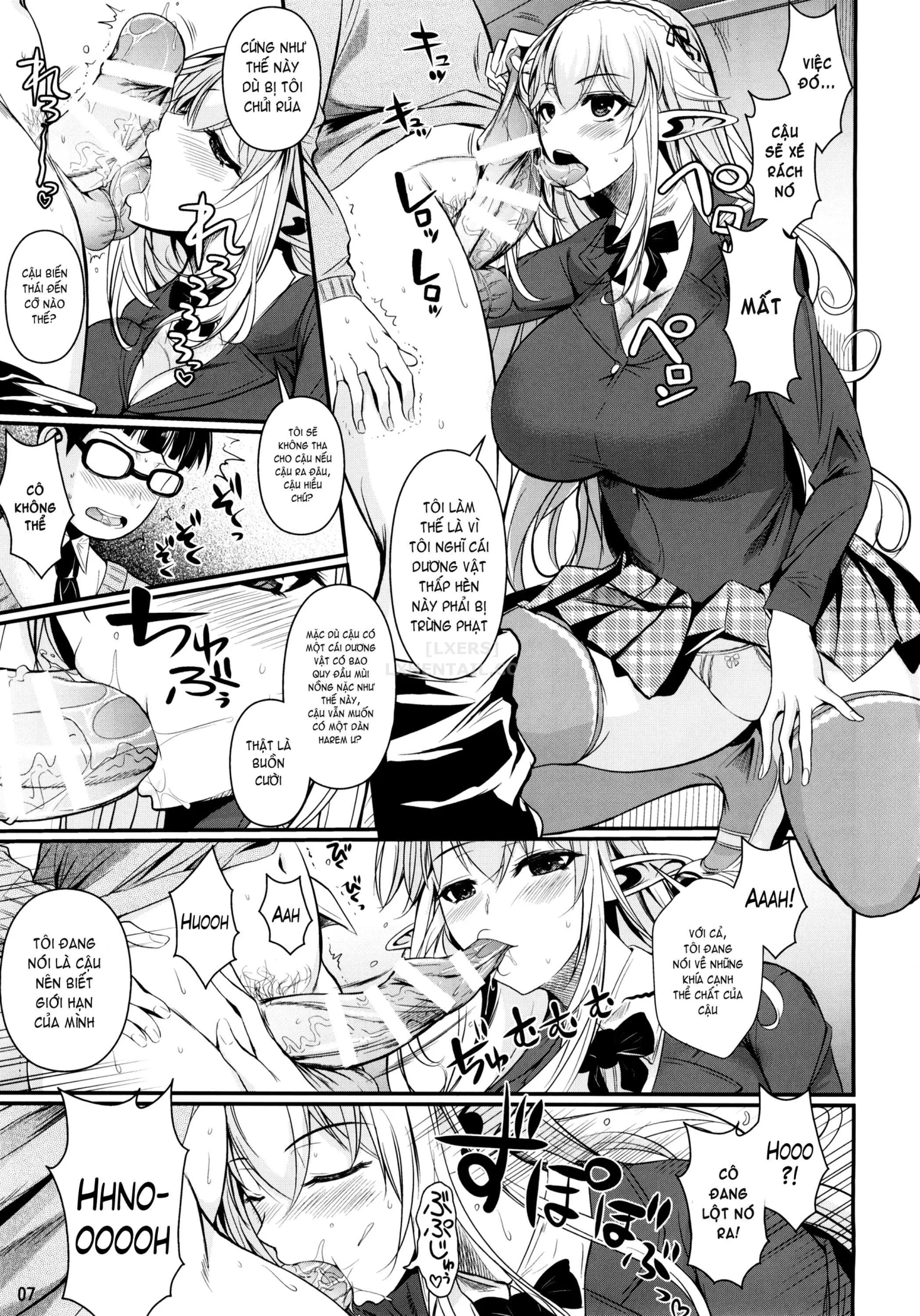 HentaiVN.net - Ảnh 9 - High Elf × High School Series - Chap 2 - Haku