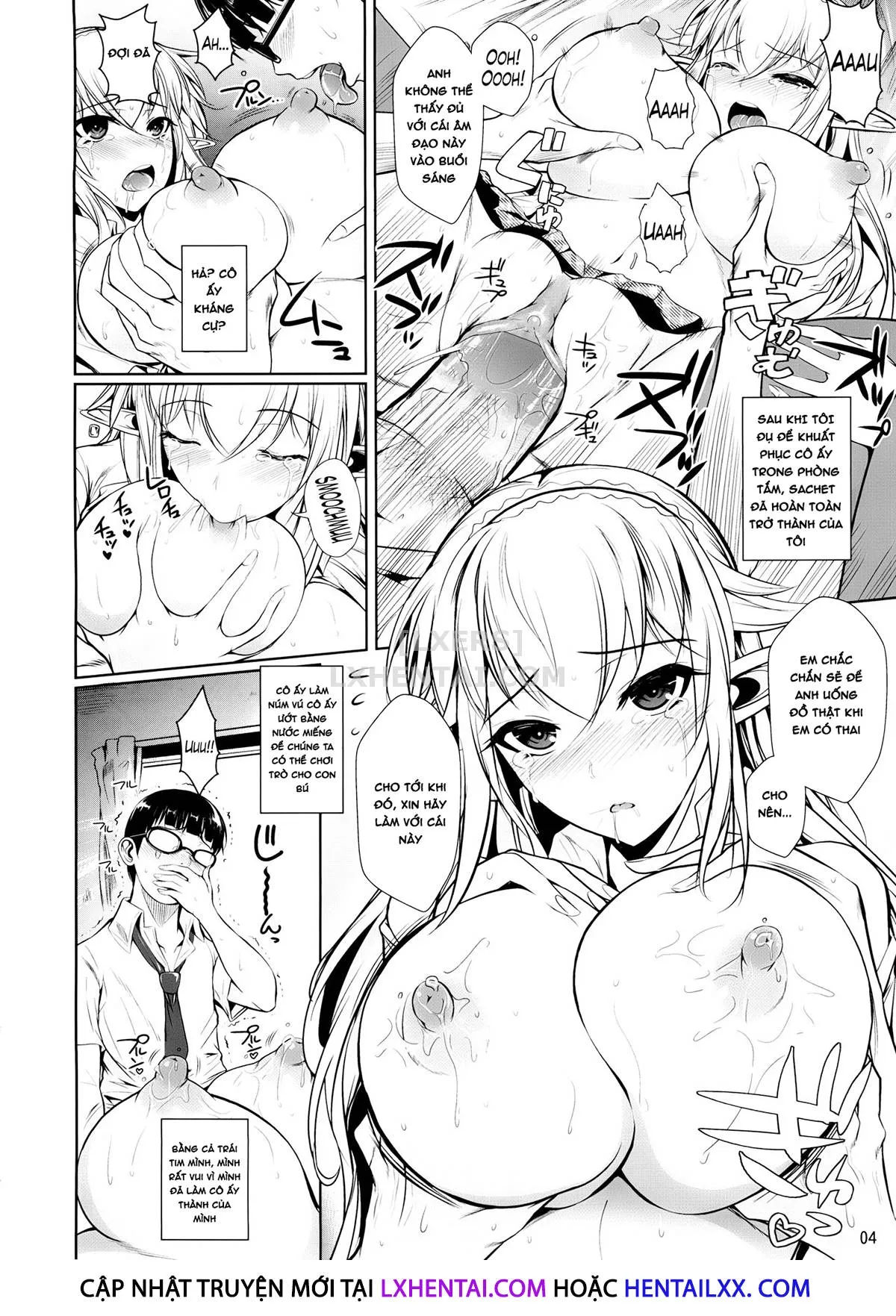 HentaiVN.net - Ảnh 6 - High Elf × High School Series - Chap 3 - Koku