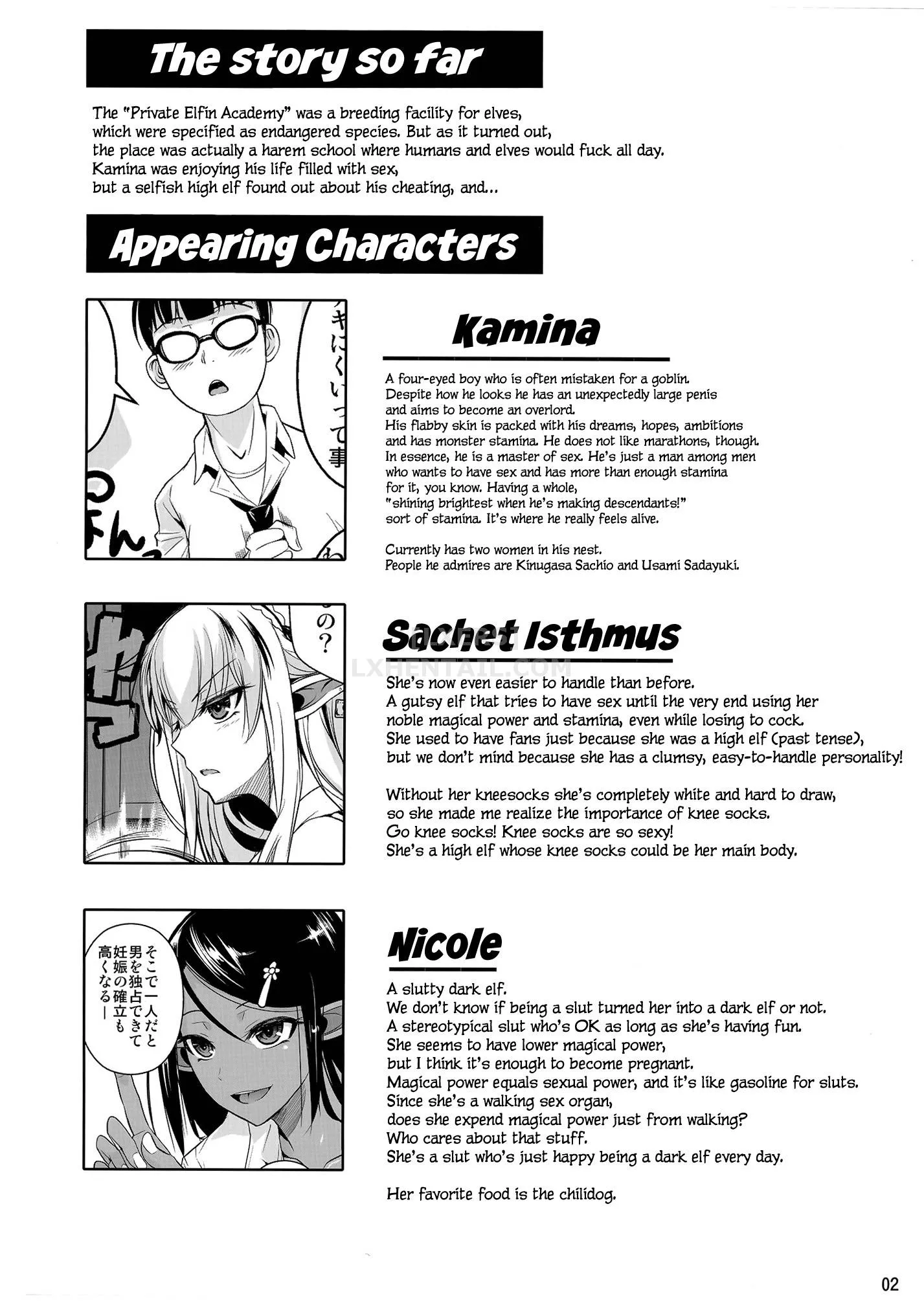 HentaiVN.net - Ảnh 4 - High Elf × High School Series - Chap 4 - Shiro × Kuro