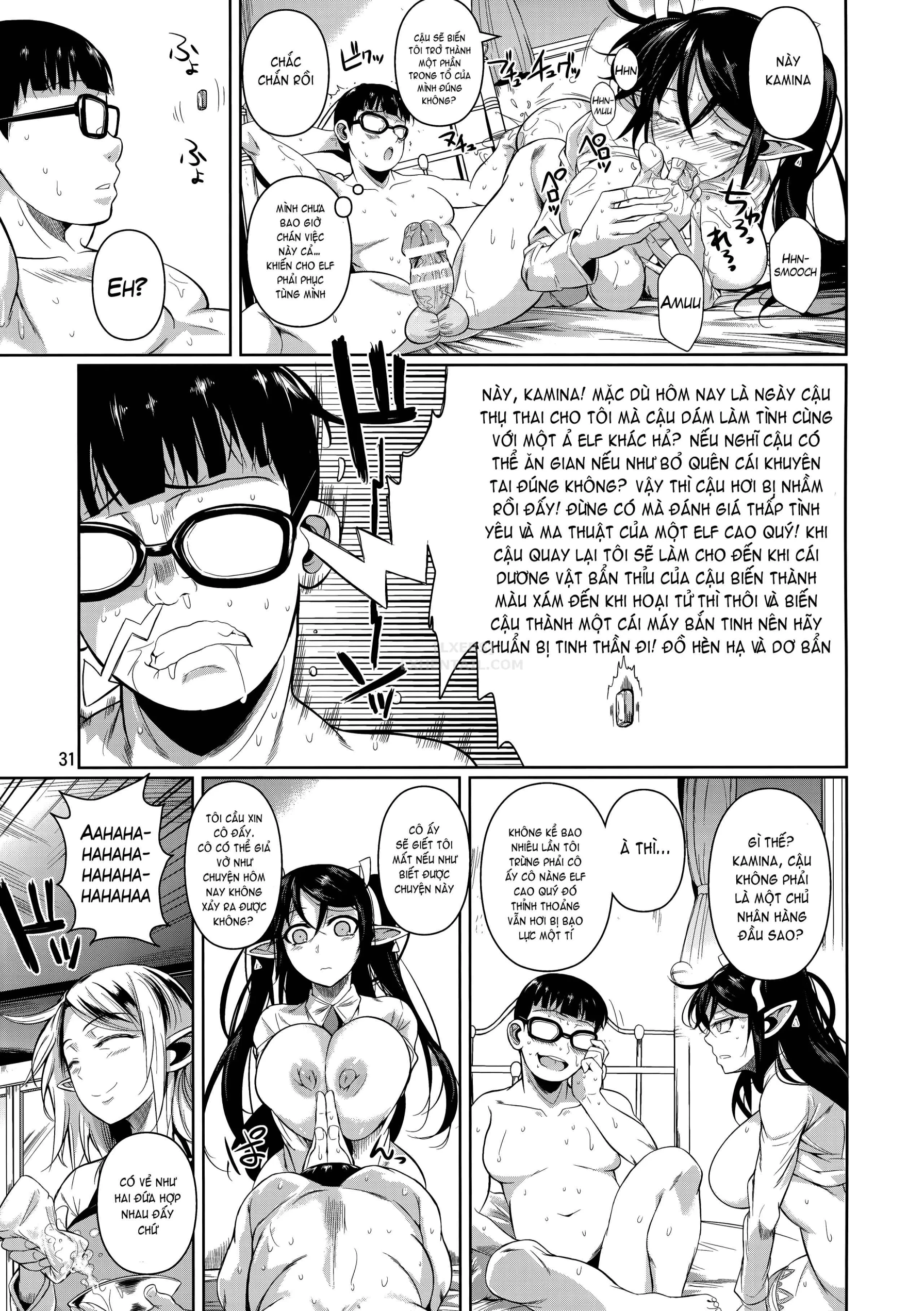 HentaiVN.net - Ảnh 32 - High Elf × High School Series - Chap 5 - TWINTAIL