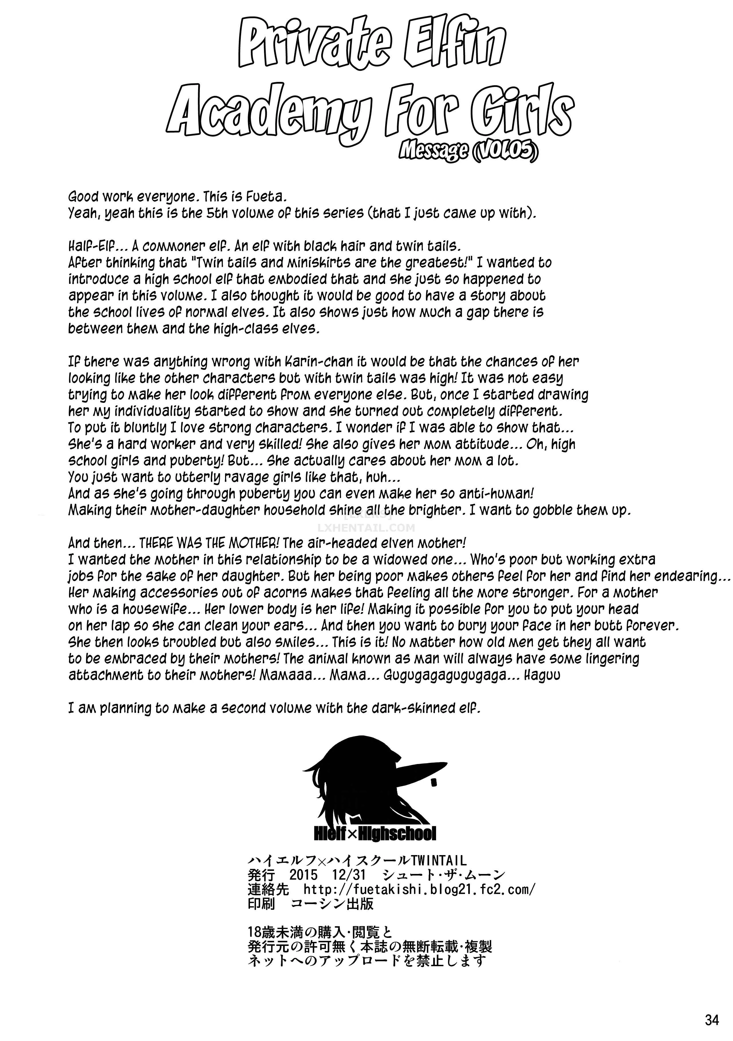 HentaiVN.net - Ảnh 35 - High Elf × High School Series - Chap 5 - TWINTAIL