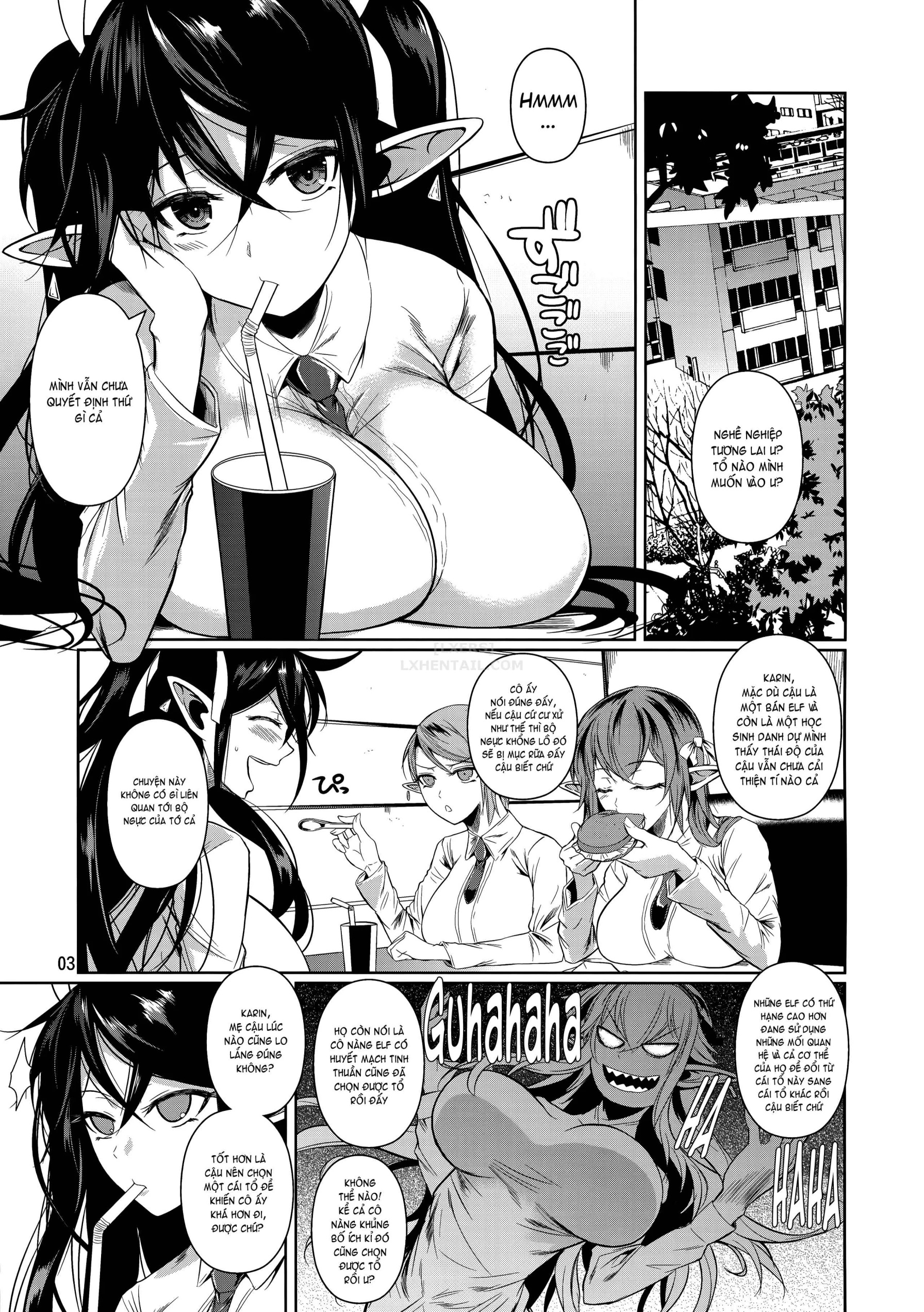 HentaiVN.net - Ảnh 4 - High Elf × High School Series - Chap 5 - TWINTAIL