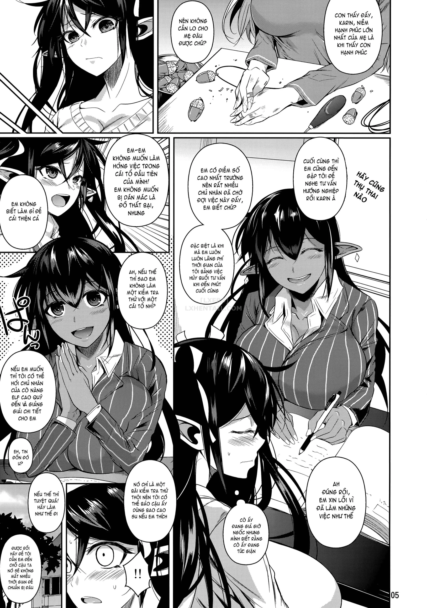 HentaiVN.net - Ảnh 6 - High Elf × High School Series - Chap 5 - TWINTAIL