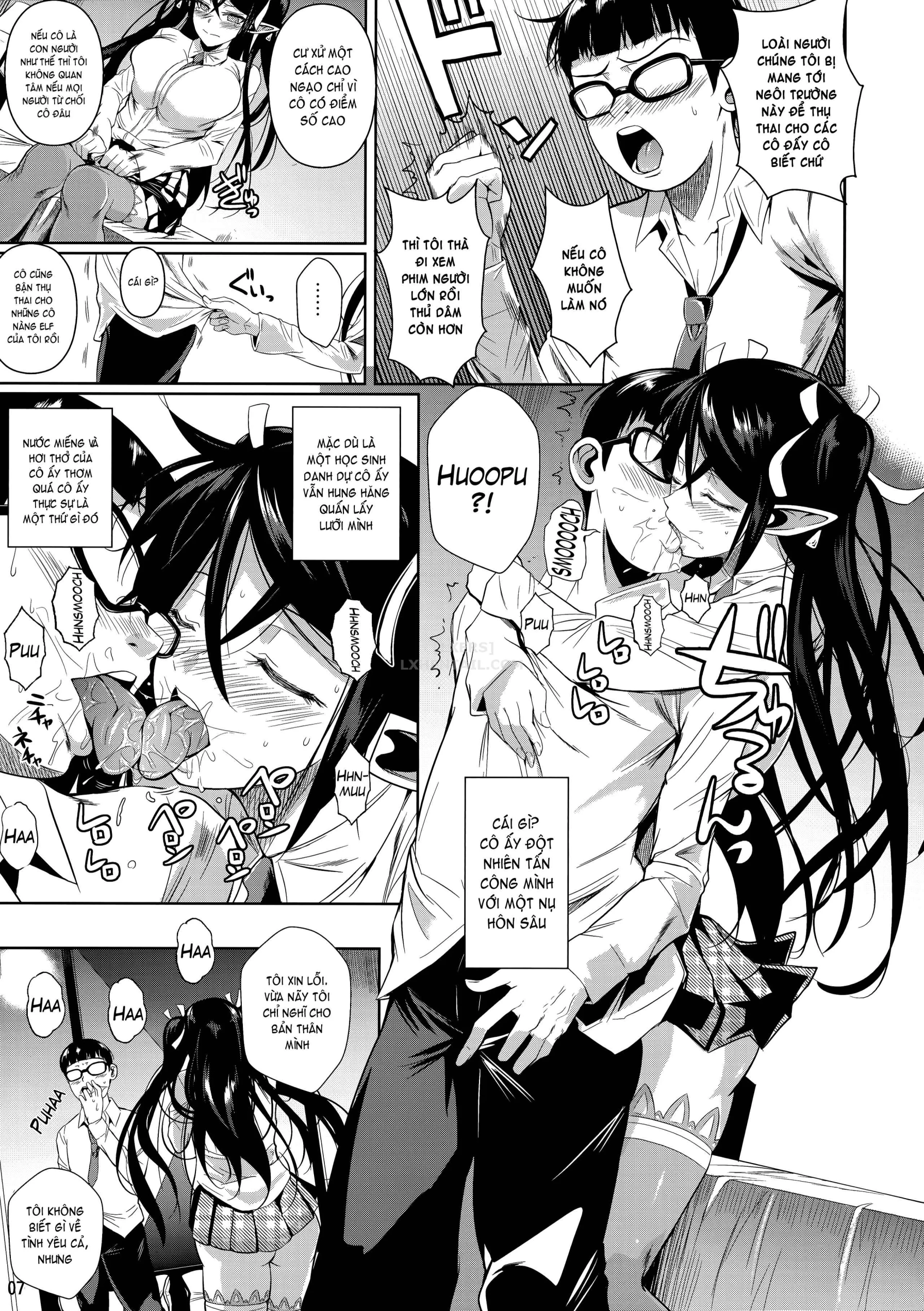HentaiVN.net - Ảnh 8 - High Elf × High School Series - Chap 5 - TWINTAIL