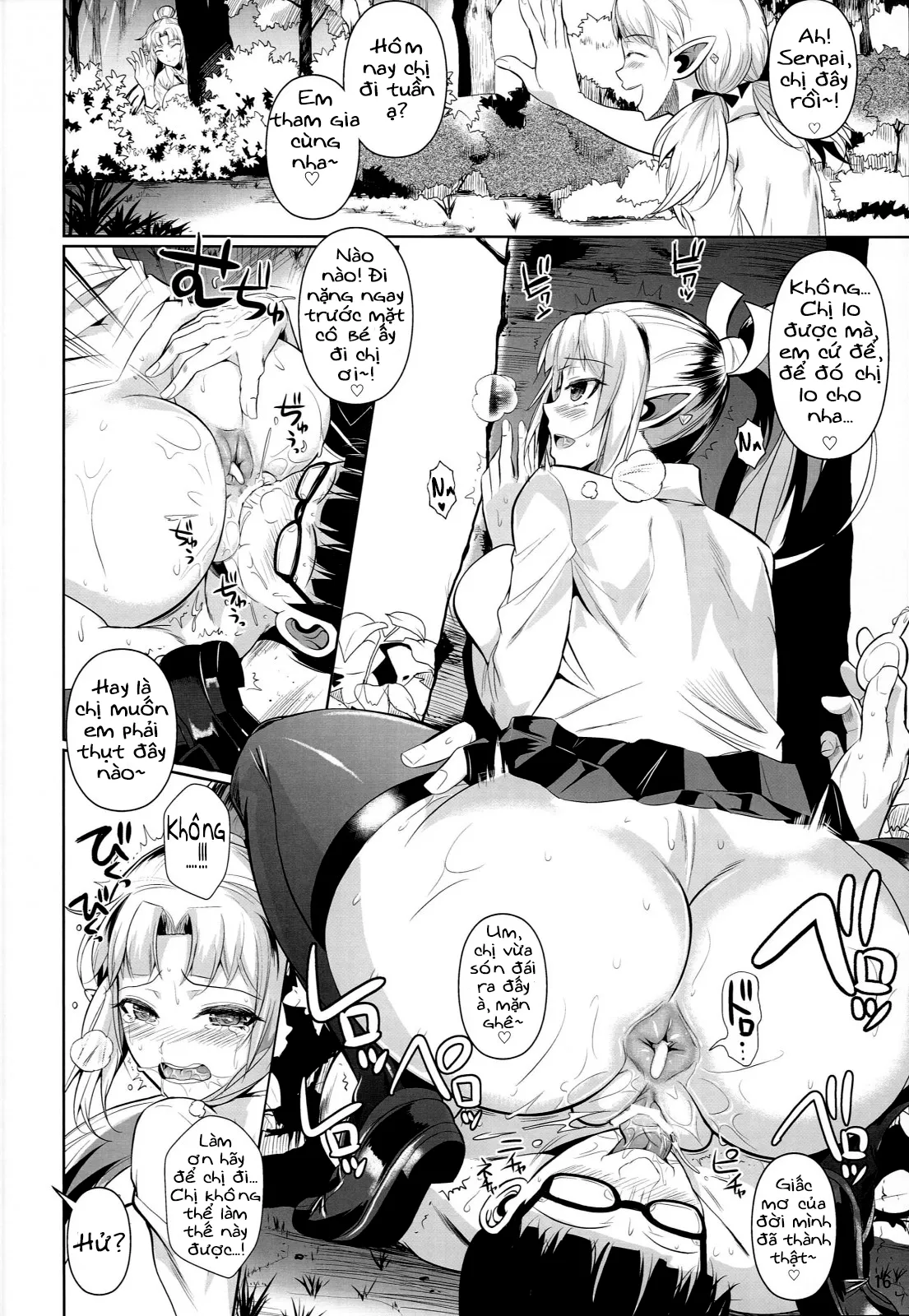 HentaiVN.net - Ảnh 17 - High Elf × High School Series - Chap 6 - Shuugeki Hen Zenjitsu