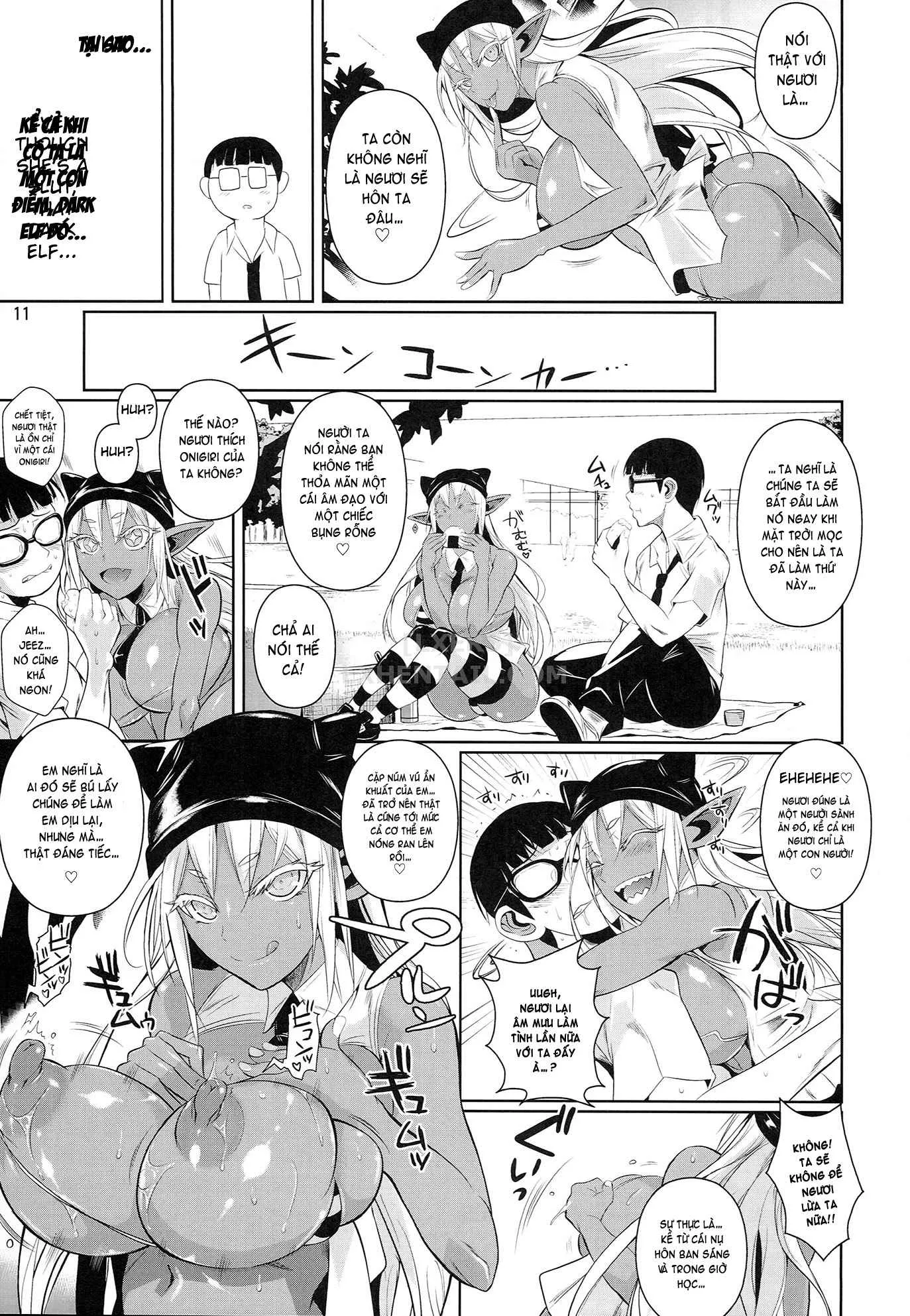 HentaiVN.net - Ảnh 13 - High Elf × High School Series - Chap 7 - Shuugeki Hen Toujitsu