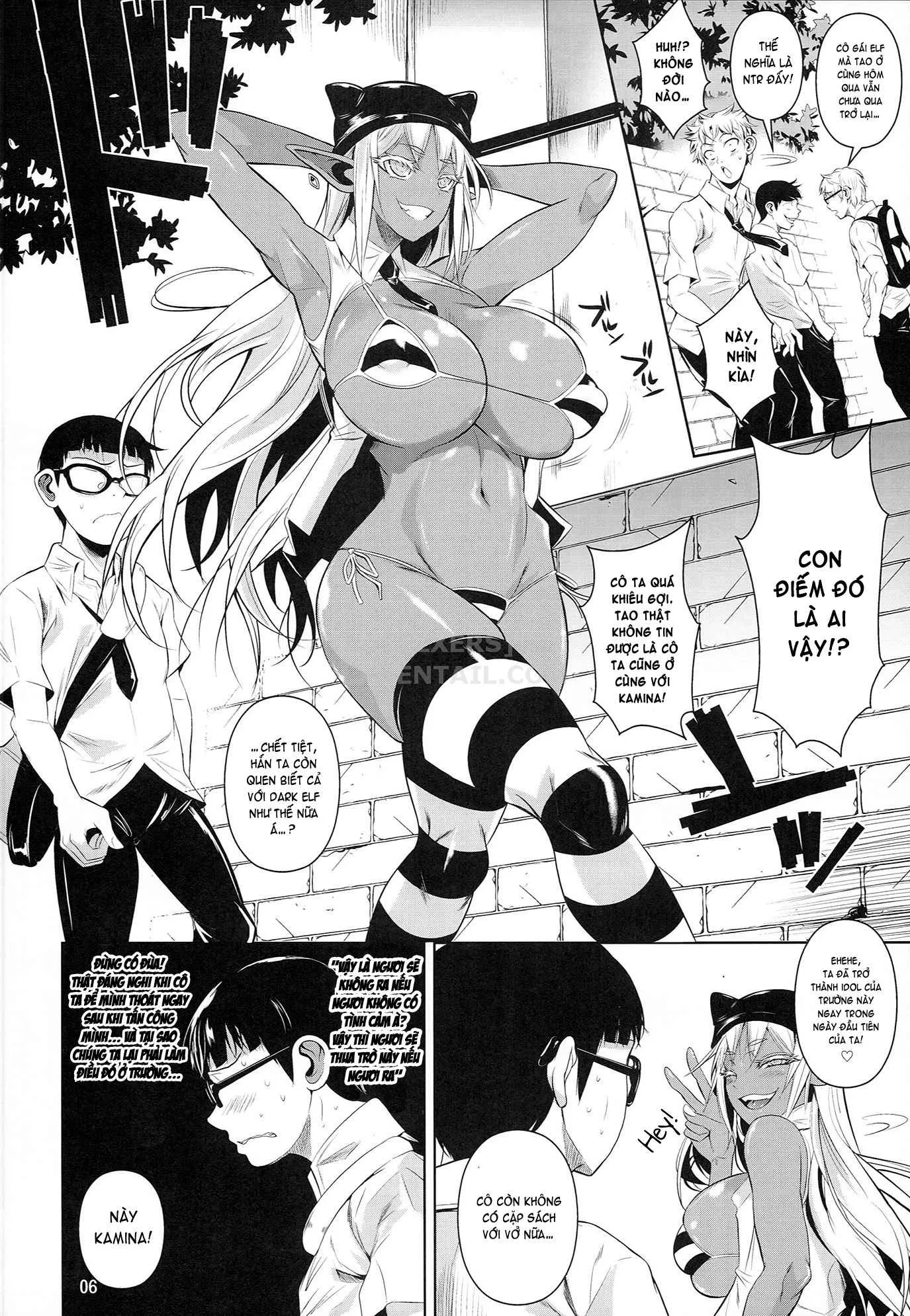 HentaiVN.net - Ảnh 8 - High Elf × High School Series - Chap 7 - Shuugeki Hen Toujitsu