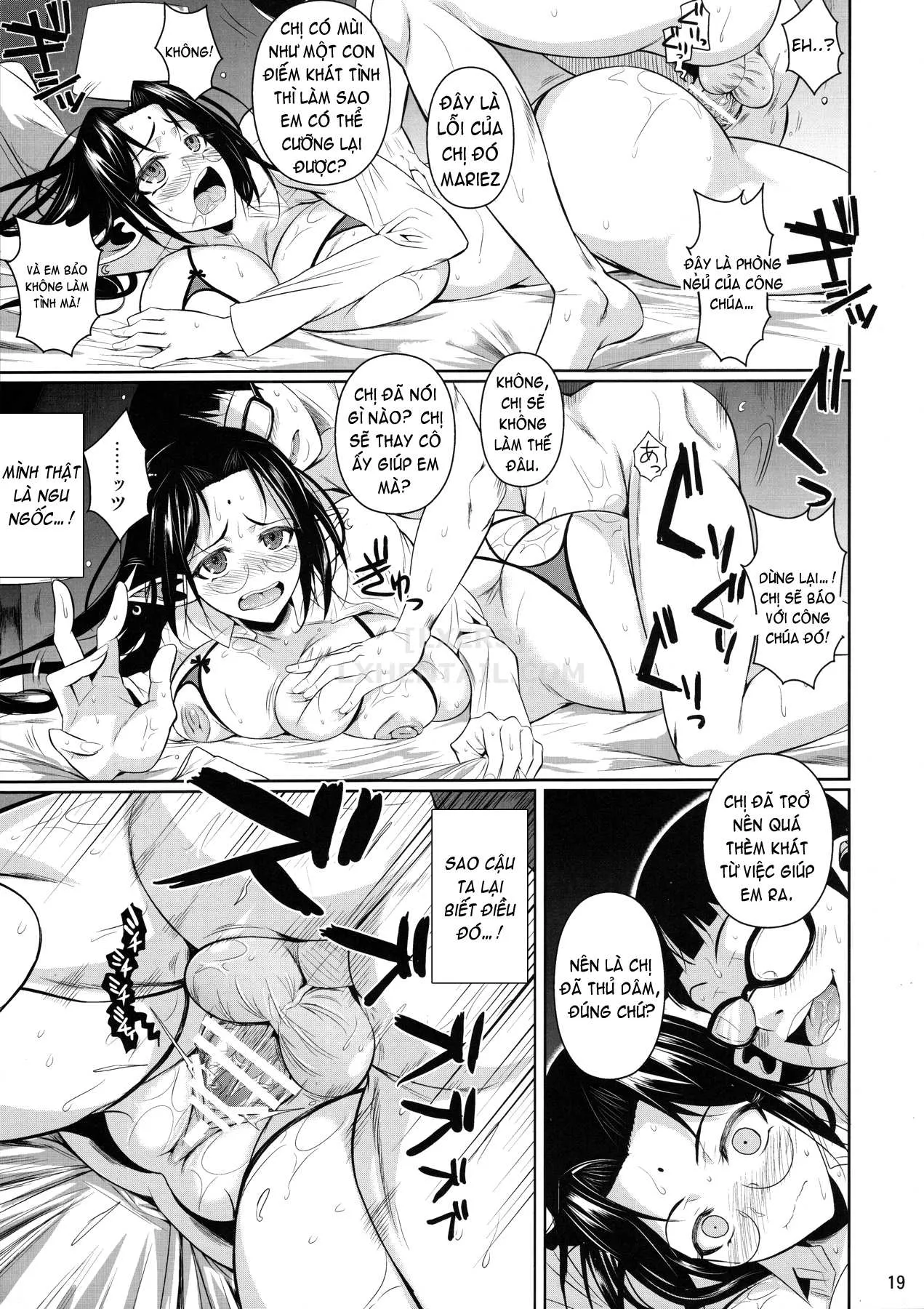 HentaiVN.net - Ảnh 21 - High Elf × High School Series - Chap 8 - Dosukebe Smell