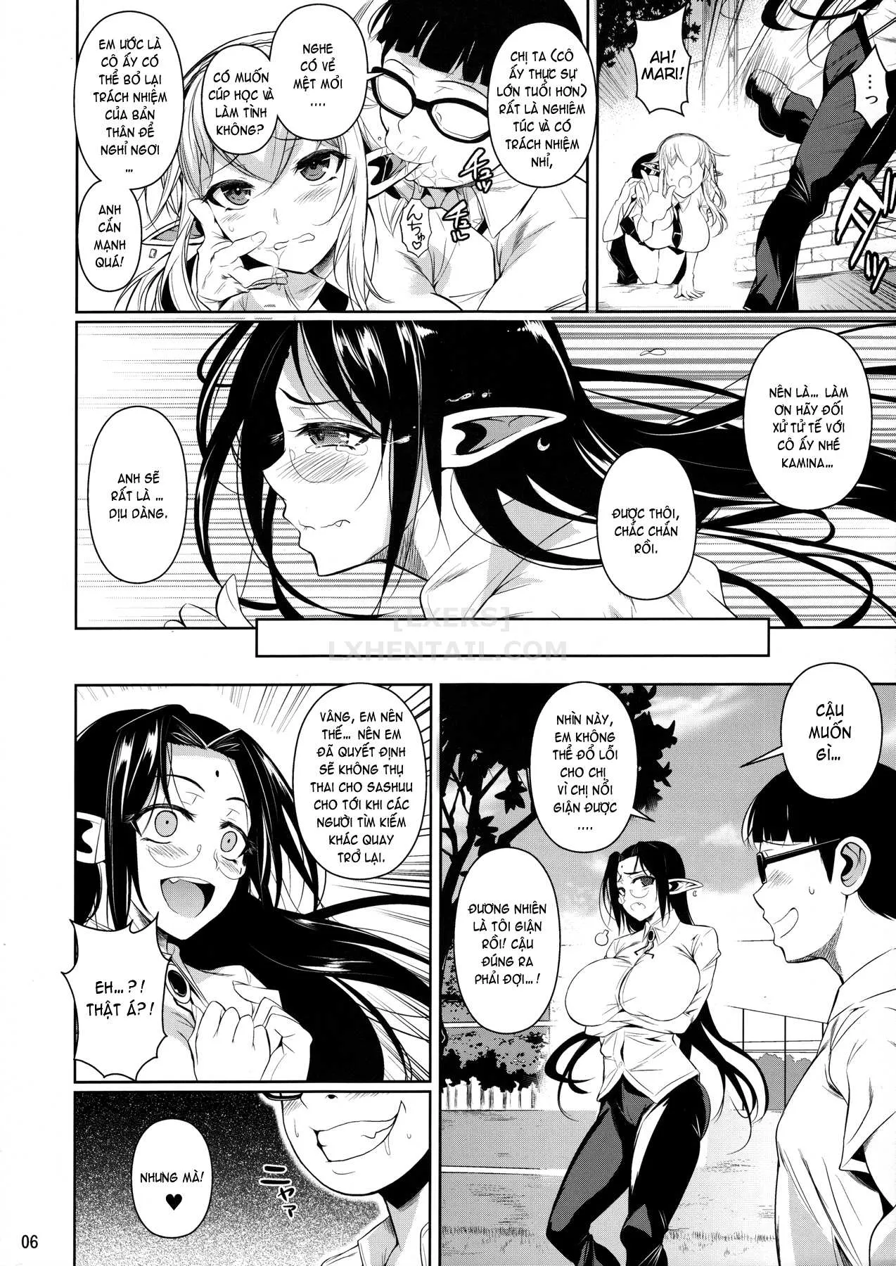 HentaiVN.net - Ảnh 8 - High Elf × High School Series - Chap 8 - Dosukebe Smell