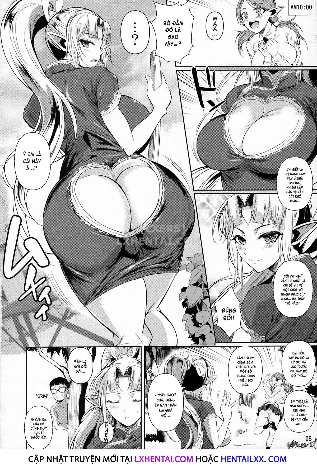 HentaiVN.net - Ảnh 10 - High Elf × High School Series - Chap 9 - A Day In The Life Of Kamina-Kun