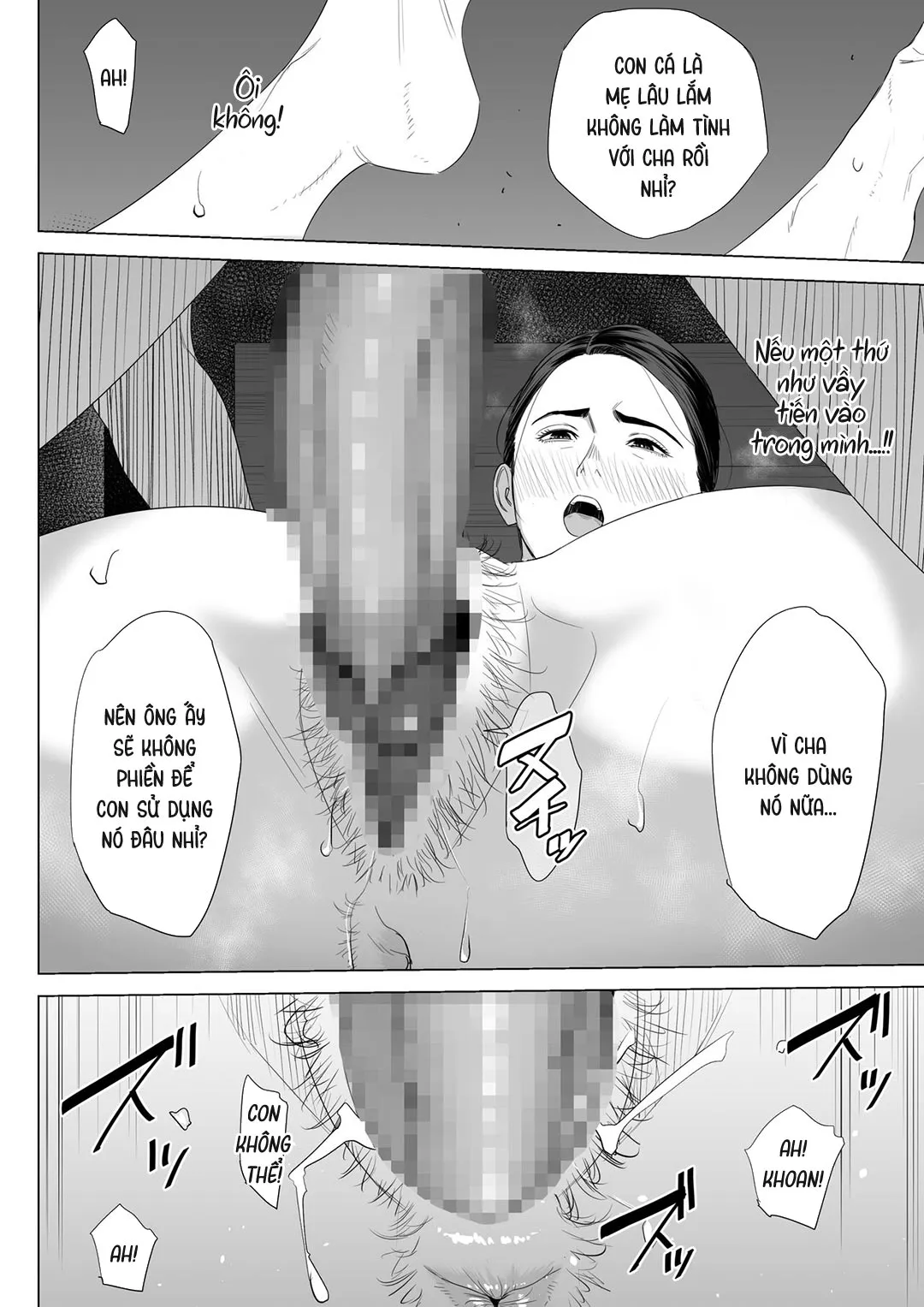 HentaiVN.net - Ảnh 23 - Mượn nhờ mẹ vợ [Gibo no Tsukaeru Karada; Using my Mother-in-Law.] - Chap 1A