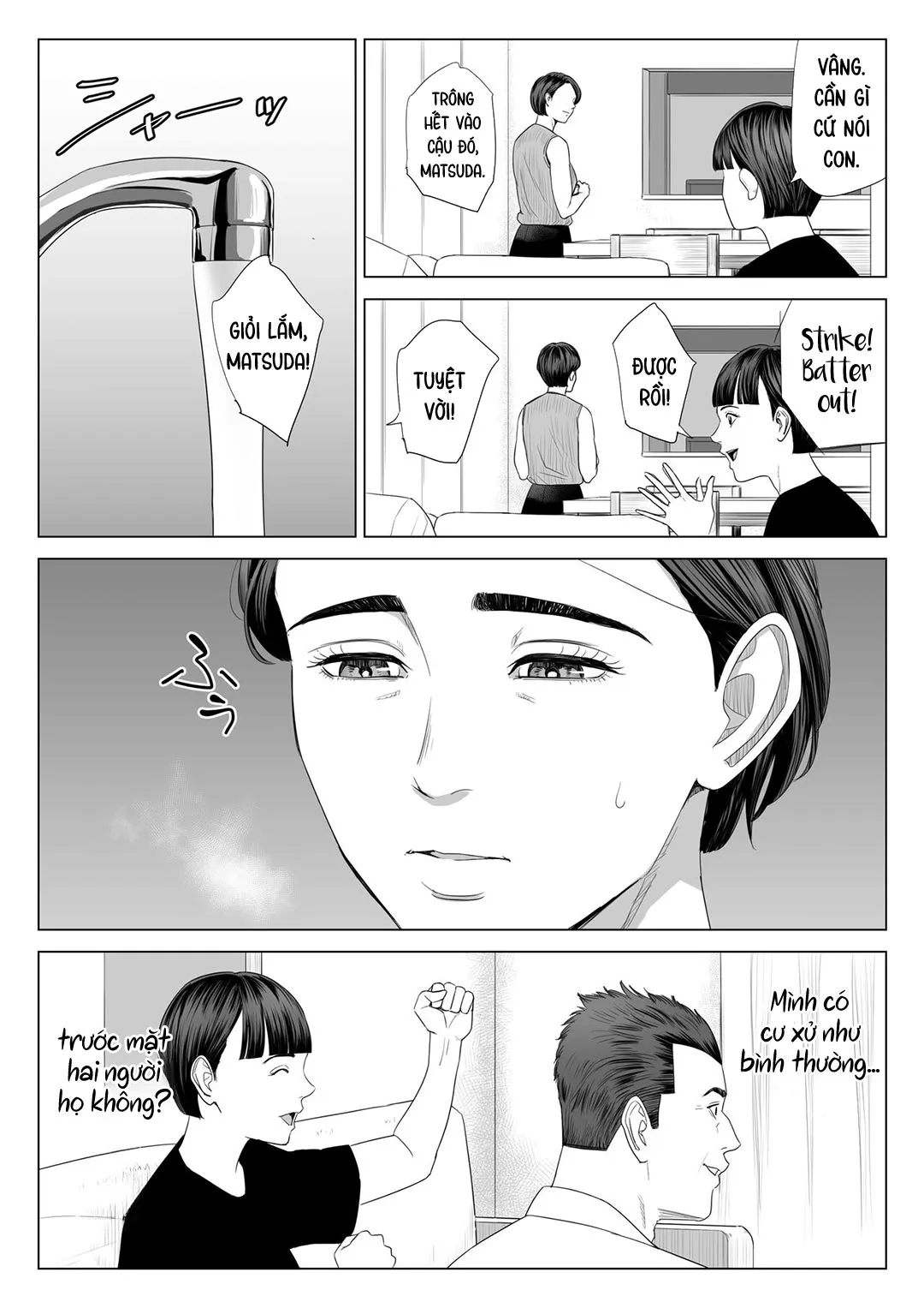 HentaiVN.net - Ảnh 23 - Mượn nhờ mẹ vợ [Gibo no Tsukaeru Karada; Using my Mother-in-Law.] - Chap 1B