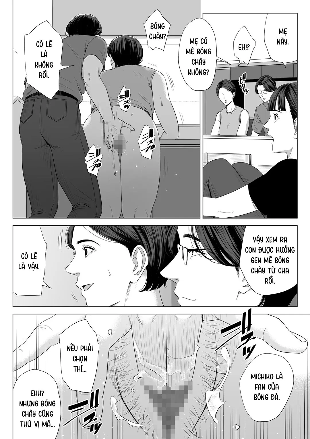 HentaiVN.net - Ảnh 27 - Mượn nhờ mẹ vợ [Gibo no Tsukaeru Karada; Using my Mother-in-Law.] - Chap 1B