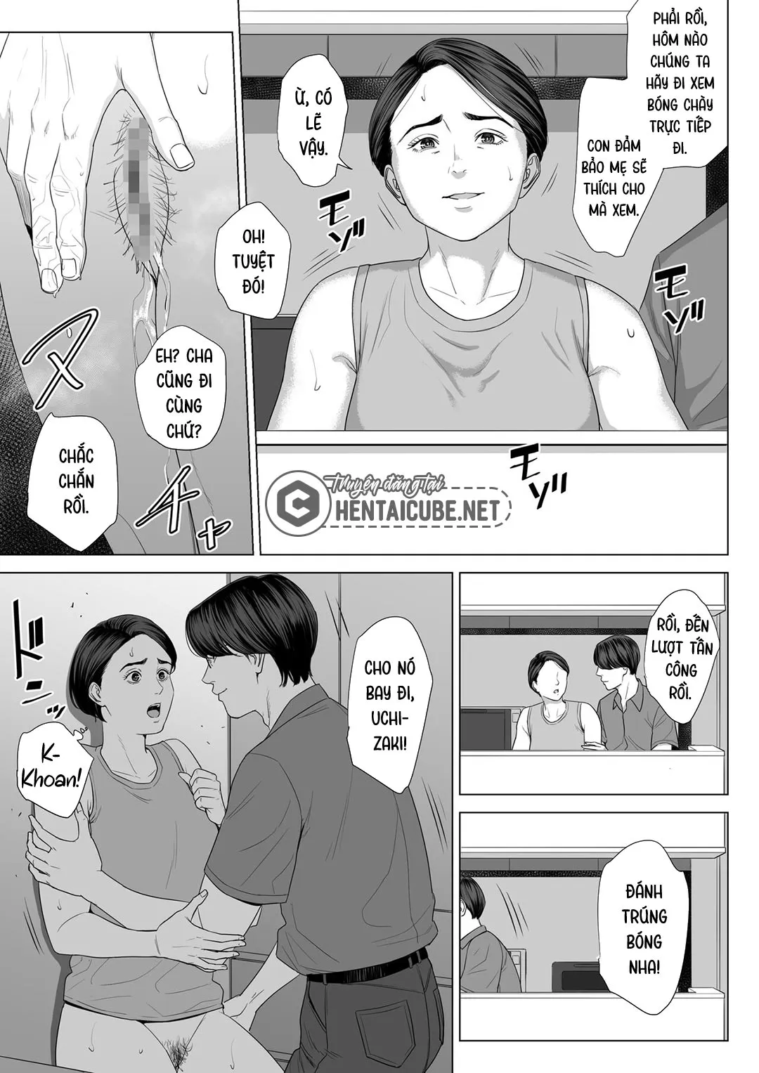 HentaiVN.net - Ảnh 28 - Mượn nhờ mẹ vợ [Gibo no Tsukaeru Karada; Using my Mother-in-Law.] - Chap 1B