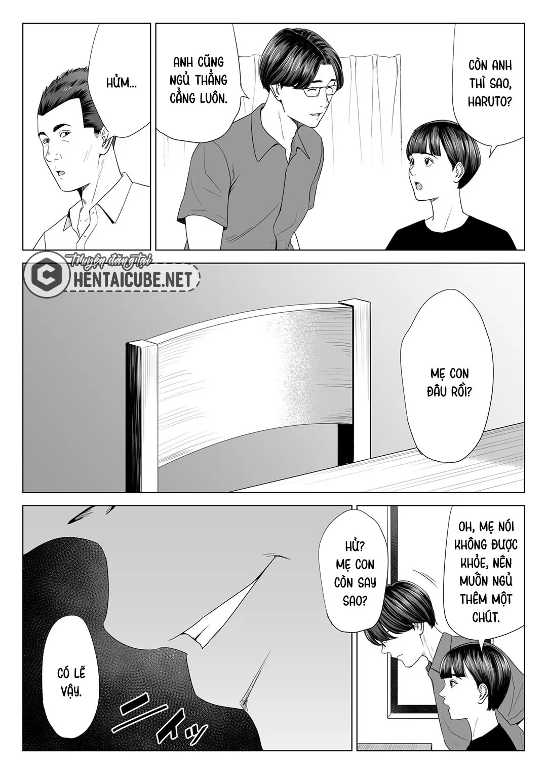 HentaiVN.net - Ảnh 3 - Mượn nhờ mẹ vợ [Gibo no Tsukaeru Karada; Using my Mother-in-Law.] - Chap 1B