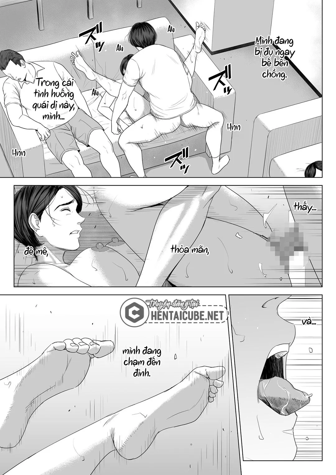 HentaiVN.net - Ảnh 38 - Mượn nhờ mẹ vợ [Gibo no Tsukaeru Karada; Using my Mother-in-Law.] - Chap 1B