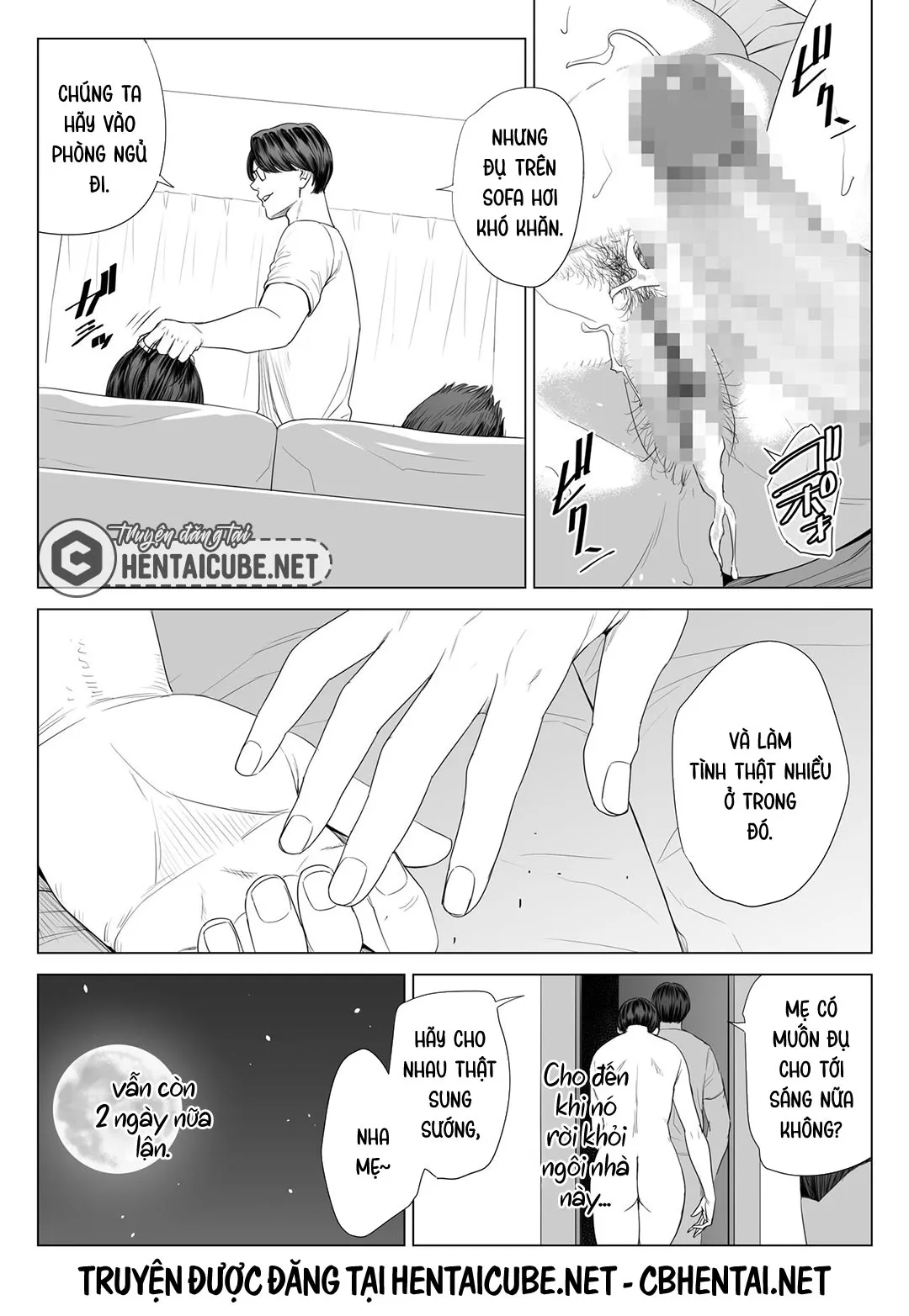 HentaiVN.net - Ảnh 42 - Mượn nhờ mẹ vợ [Gibo no Tsukaeru Karada; Using my Mother-in-Law.] - Chap 1B